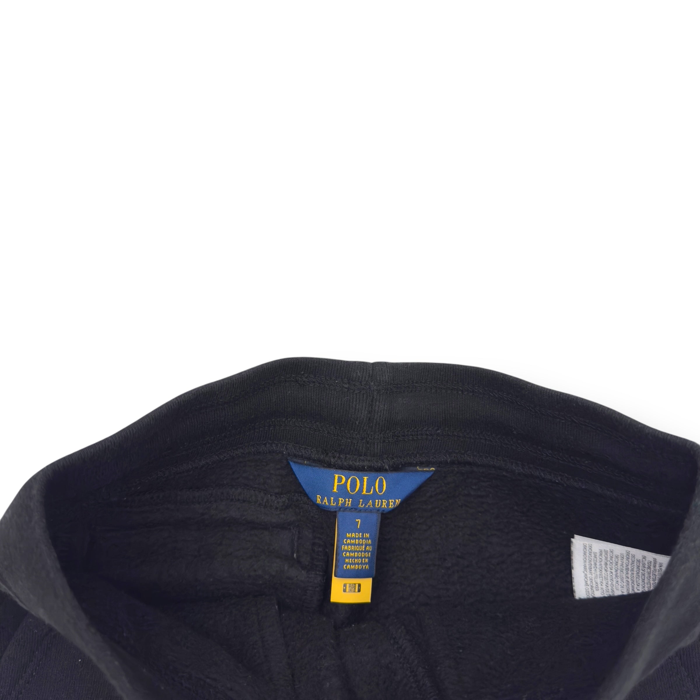 POLO RALPH LAUREN SWEATPANTS BLACK AGE7