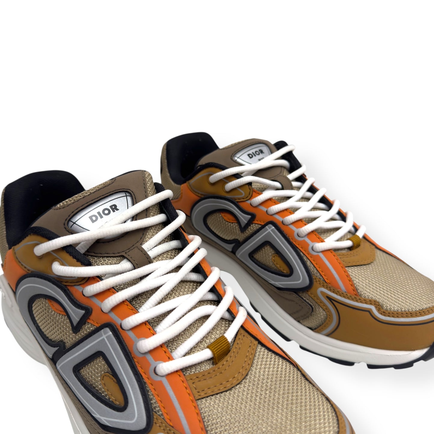 DIOR B30 SNEAKER ORANGE / BROWN 42 / UK8