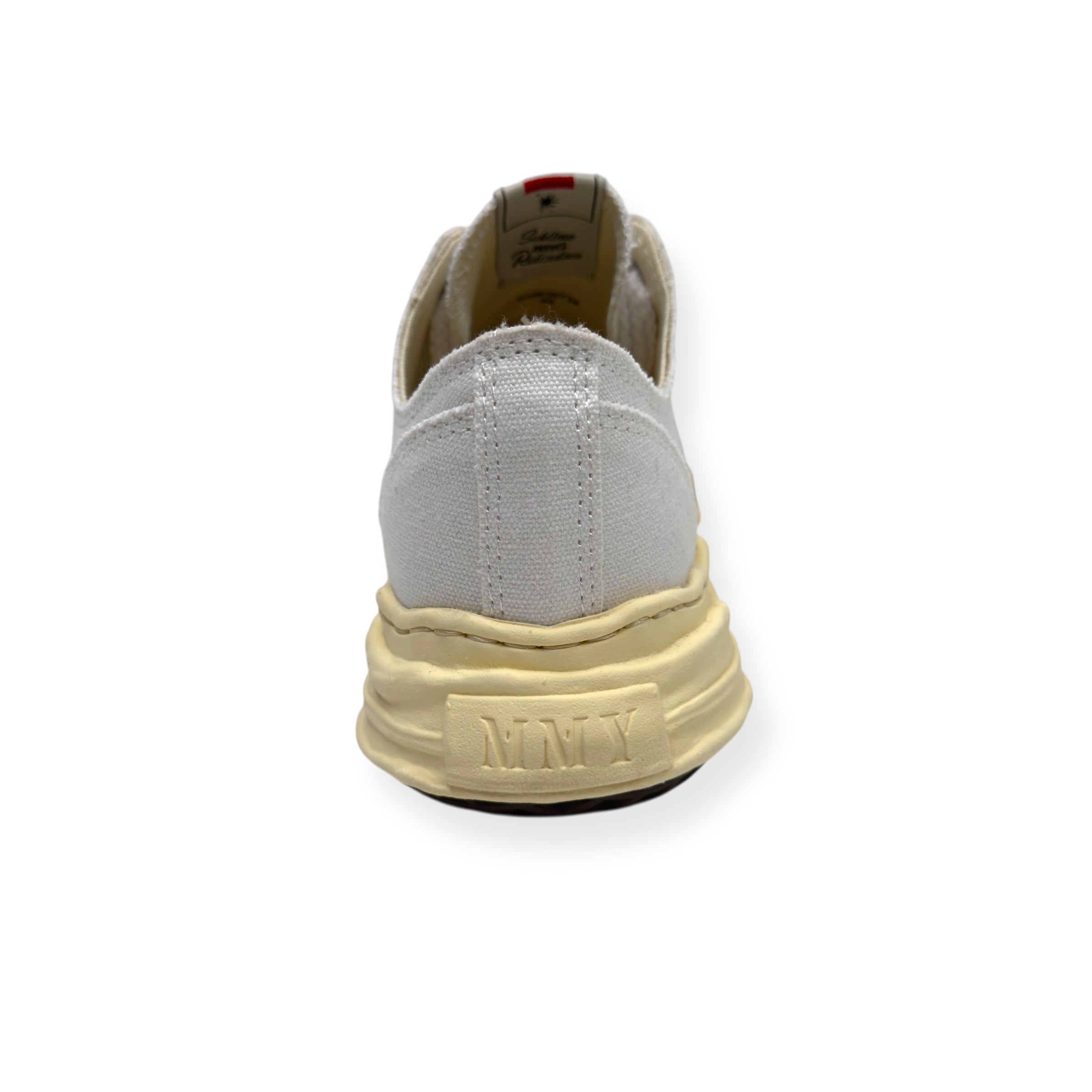 MAISON YASUHIRO MIHARA HANK VINTAGE SOLE CANVAS SNEAKER WHITE 44 / UK10