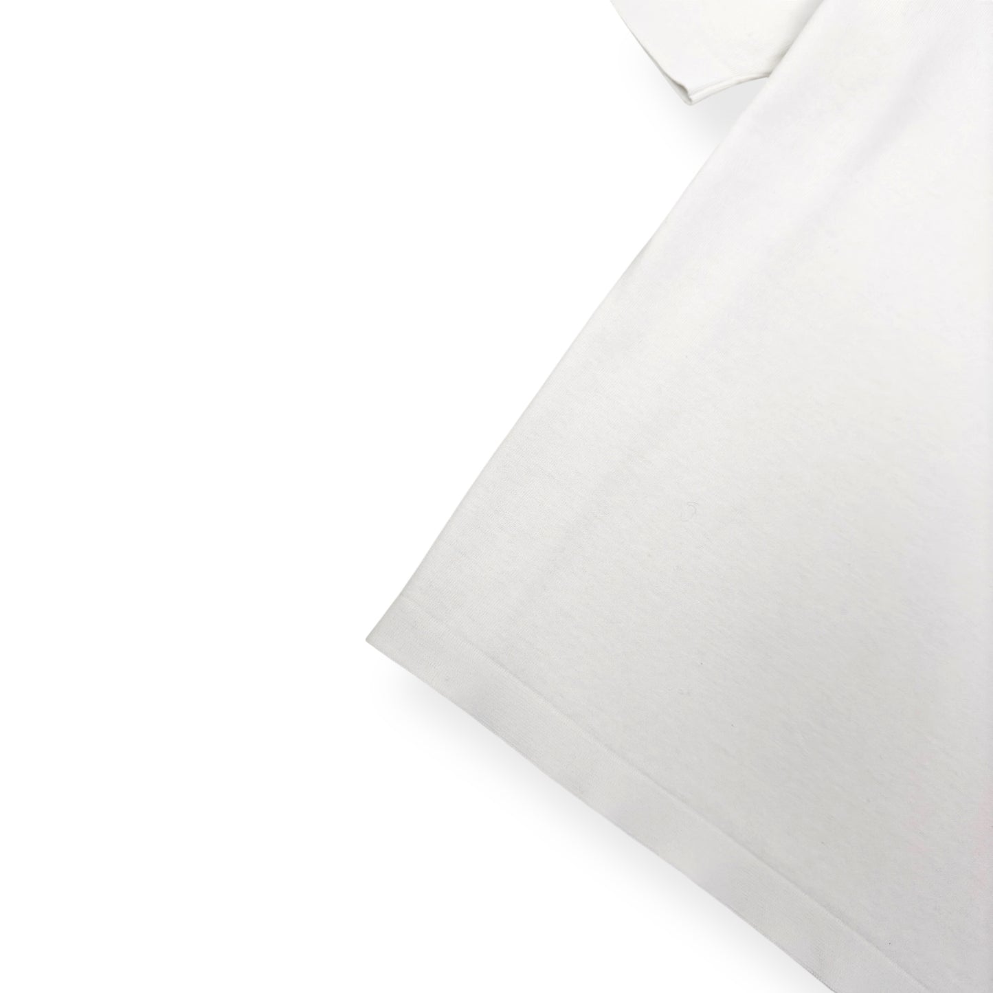 THOM SWEENEY COTTON T-SHIRT WHITE L