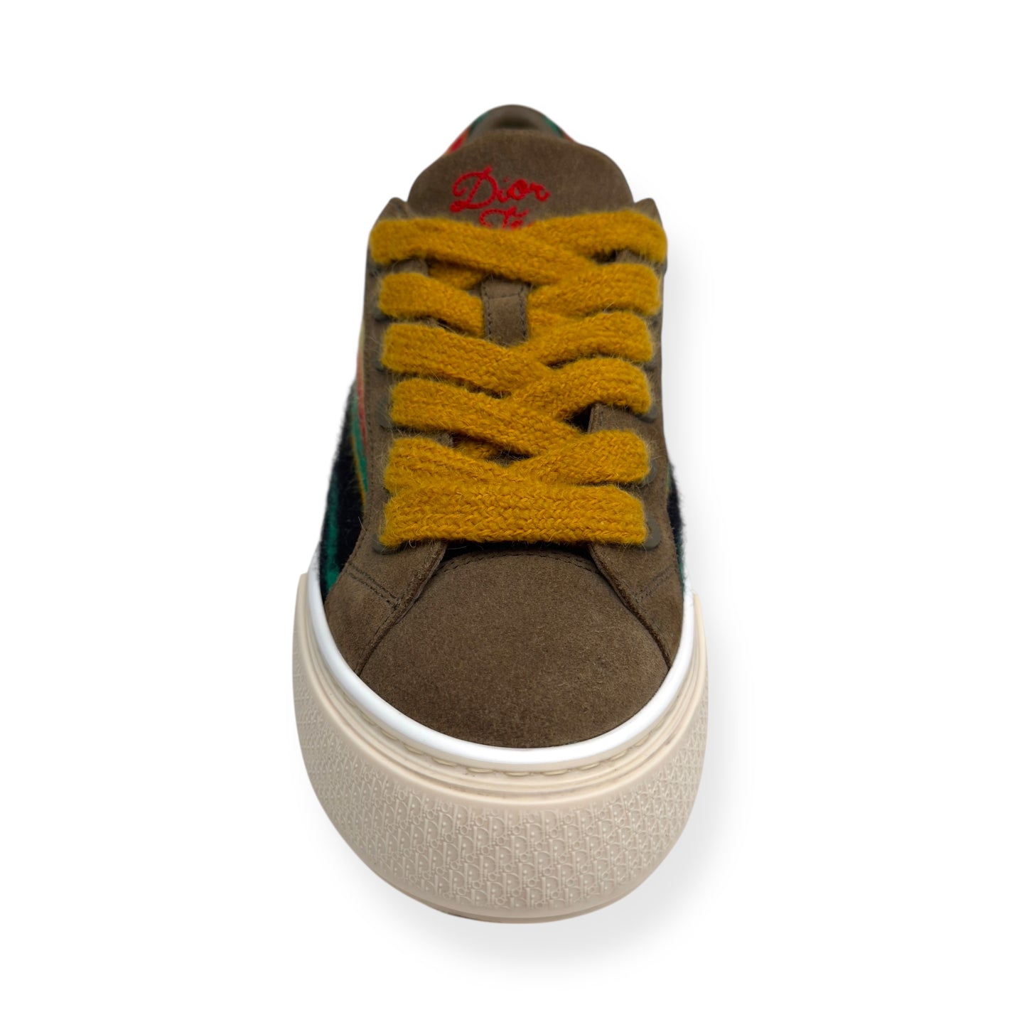 DIOR X DENIM TEARS B33 MOHAIR SNEAKER YELLOW 42 / UK8