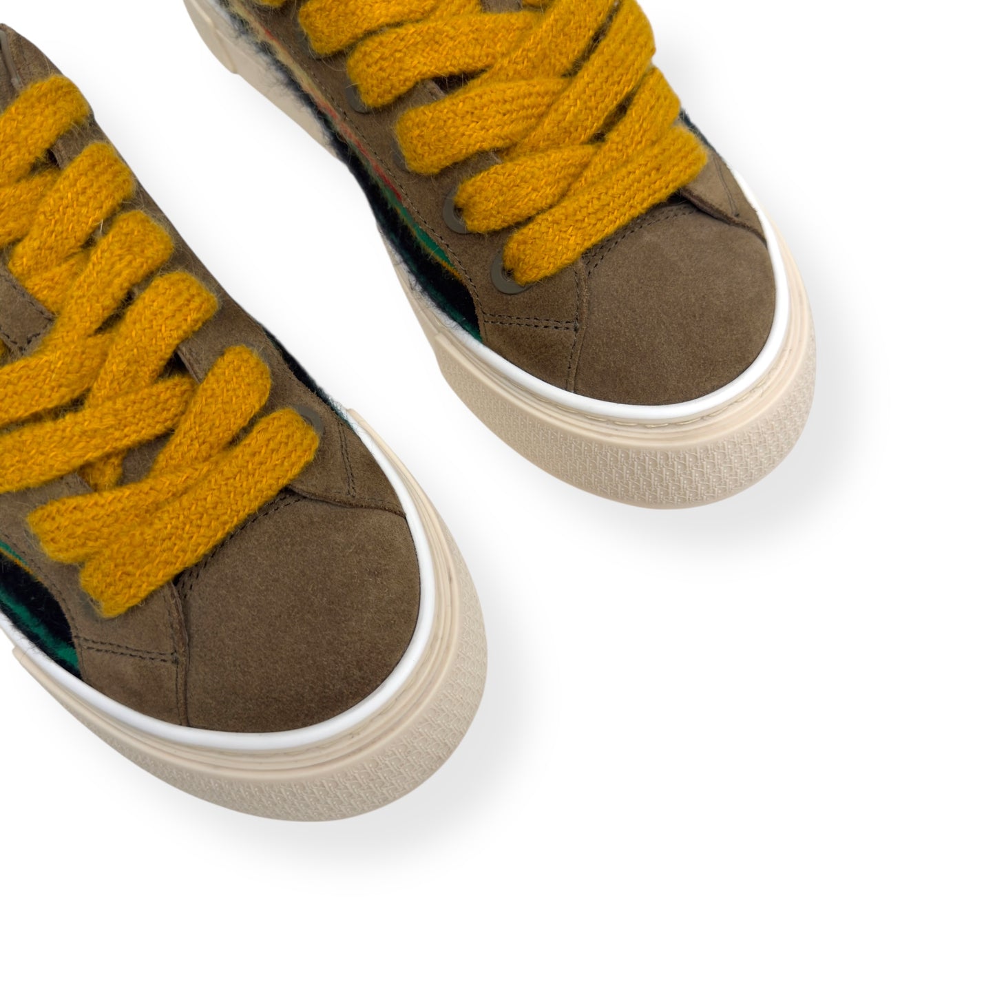 DIOR X DENIM TEARS B33 MOHAIR SNEAKER YELLOW 42 / UK8