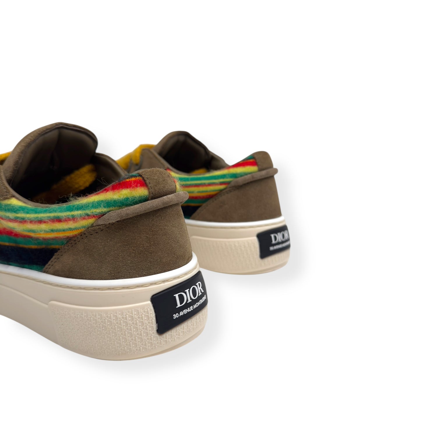 DIOR X DENIM TEARS B33 MOHAIR SNEAKER YELLOW 42 / UK8