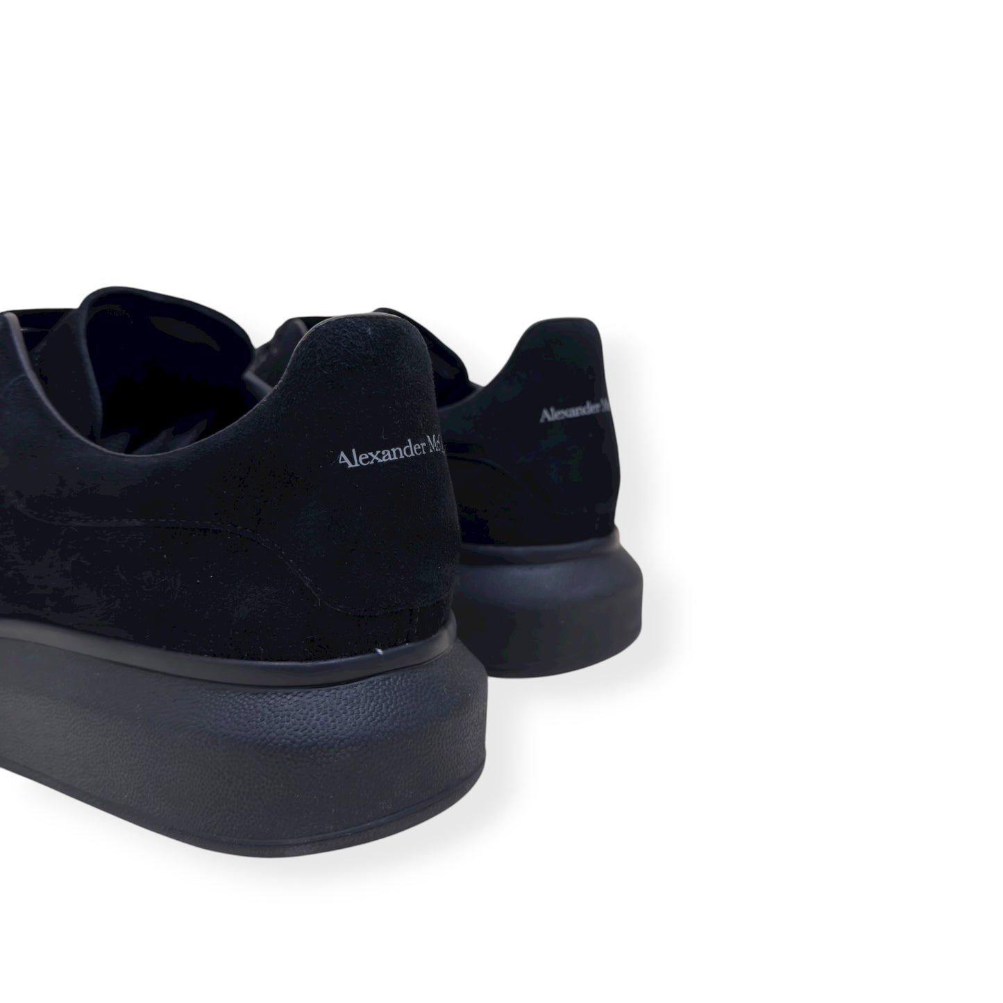 ALEXANDER MCQUEEN OVERSIZED SUEDE SNEAKER BLACK 45 / UK11