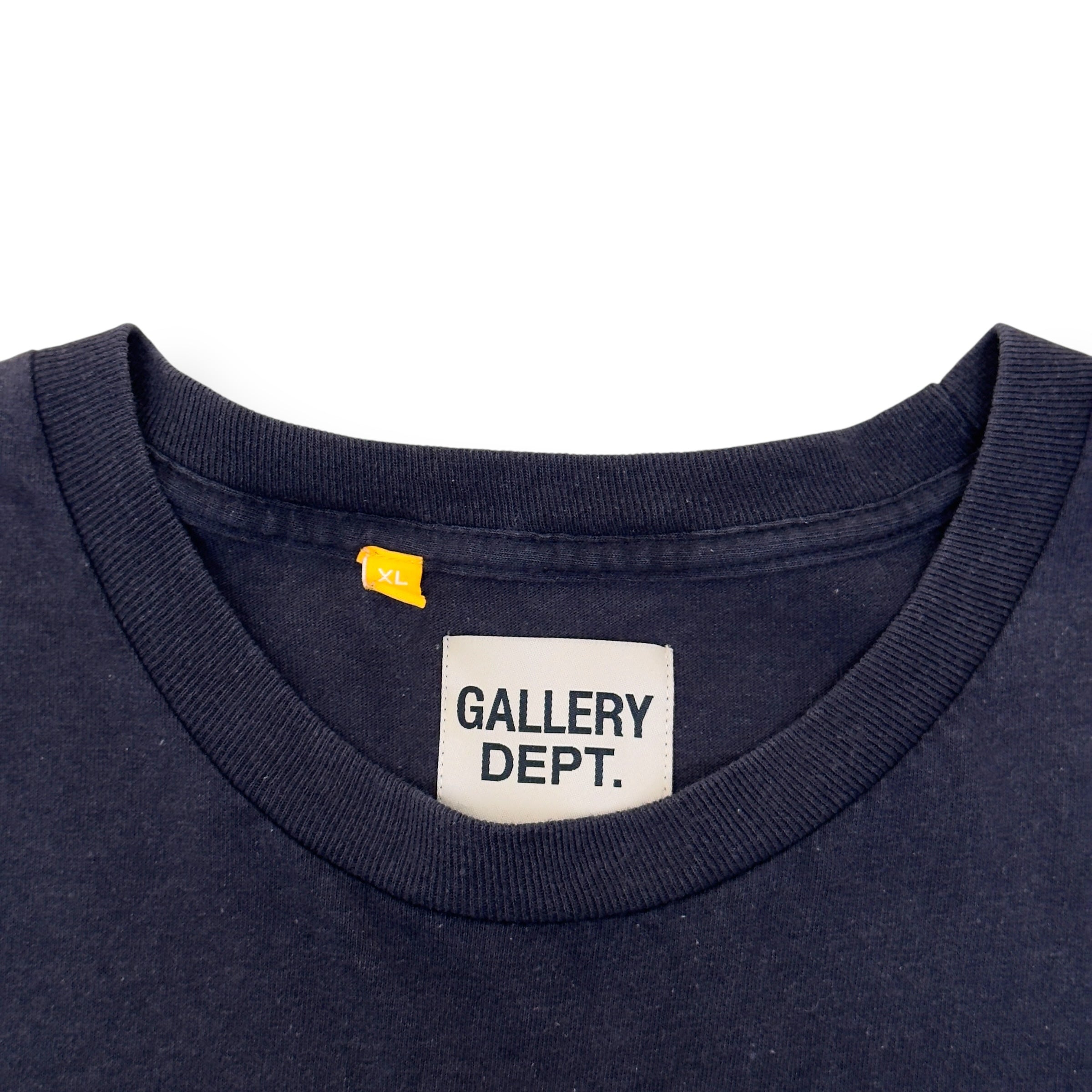 GALLERY DEPT. PAINT SPLATTER LONG SLEEVE T-SHIRT GREY XL