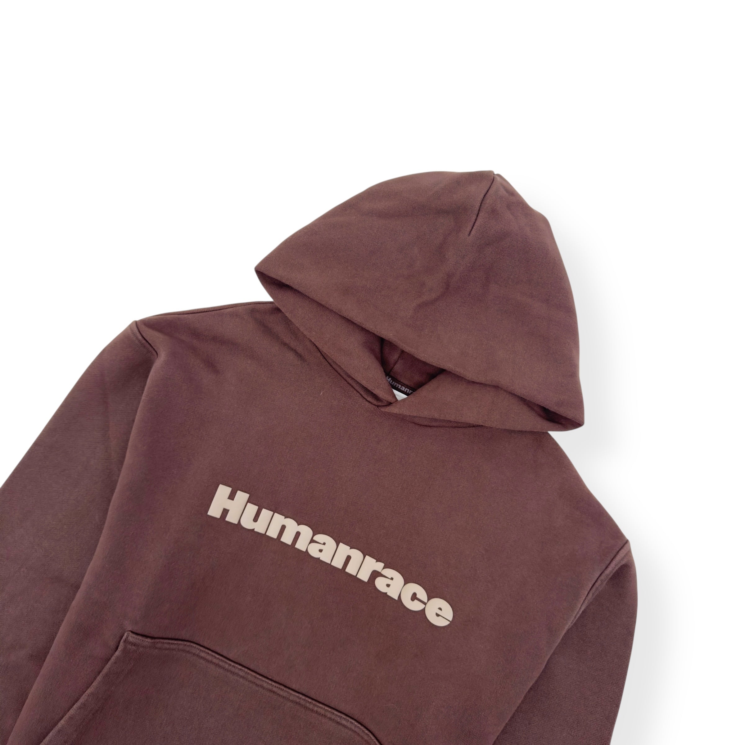 PHARELL WILLIAMS HUMAN RACE BASICS HOODIE BROWN L