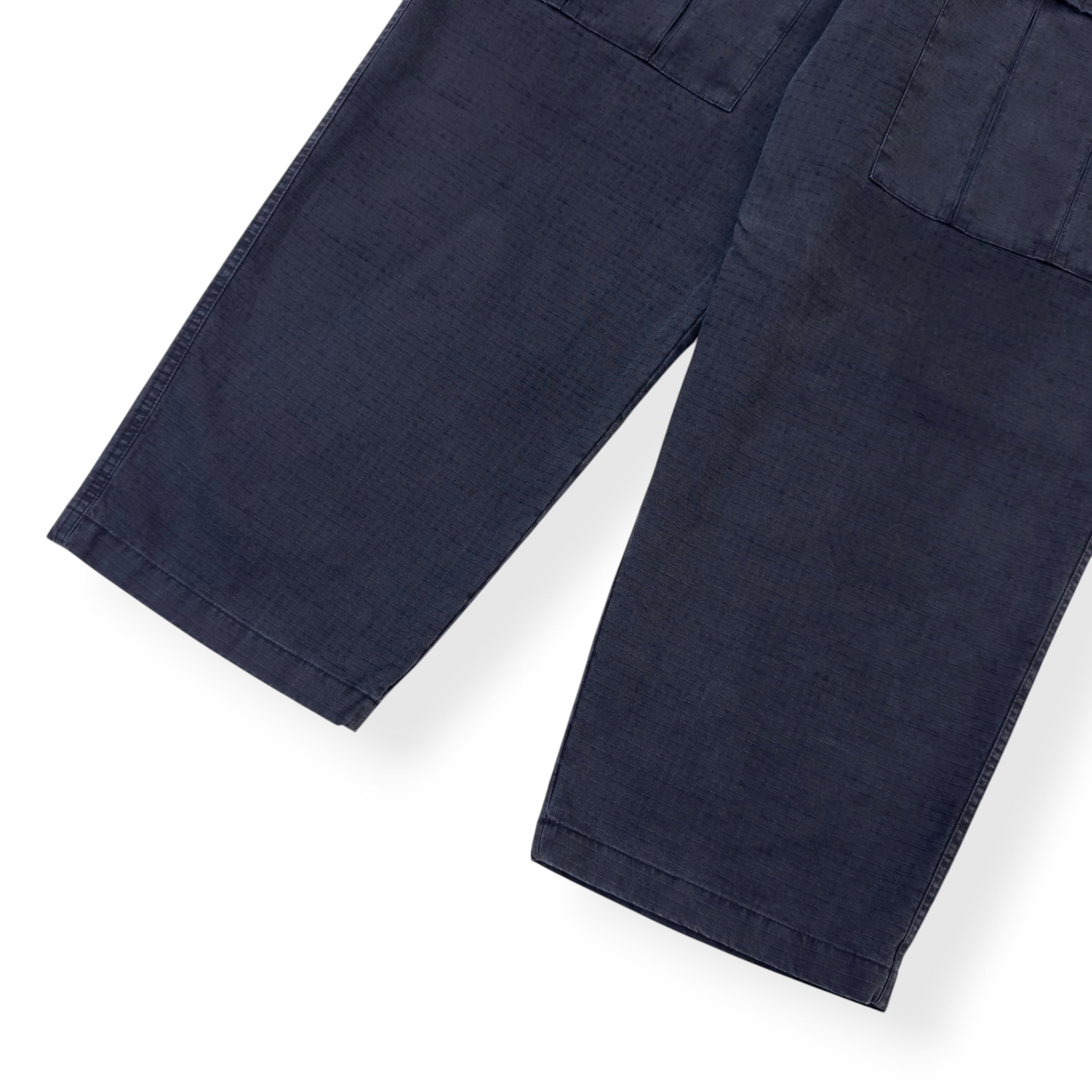 ACNE STUDIOS STRAIGHT LEG CARGO TROUSERS GREY 50 / L