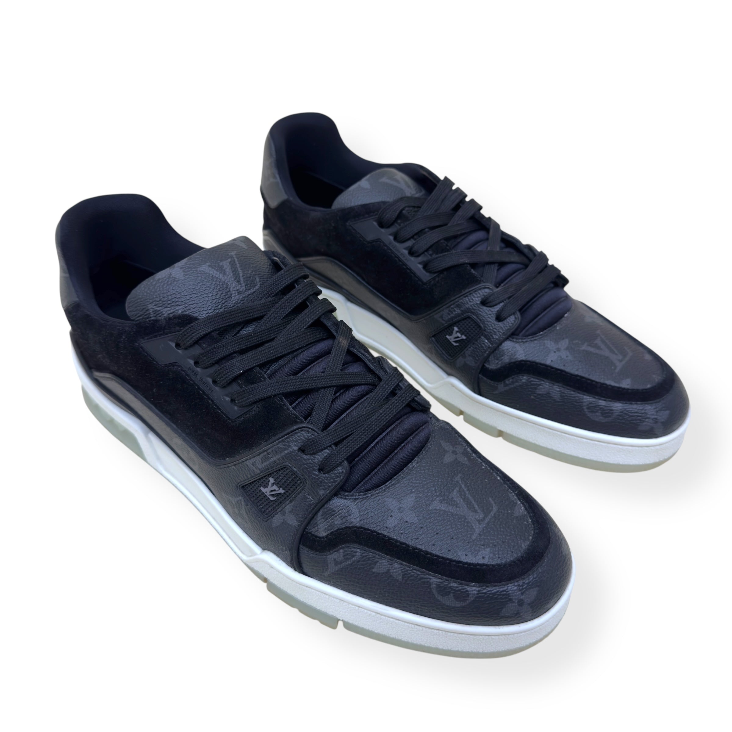 LOUIS VUITTON LV MONOGRAM TRAINER BLACK UK11