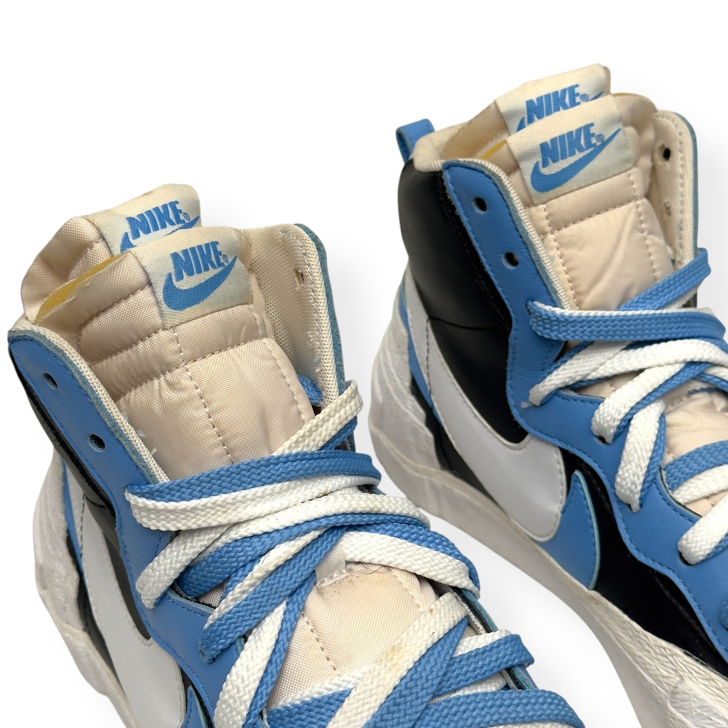 NIKE X SACAI BLAZER MID TOP SNEAKER UNIVERSITY BLUE UK8.5