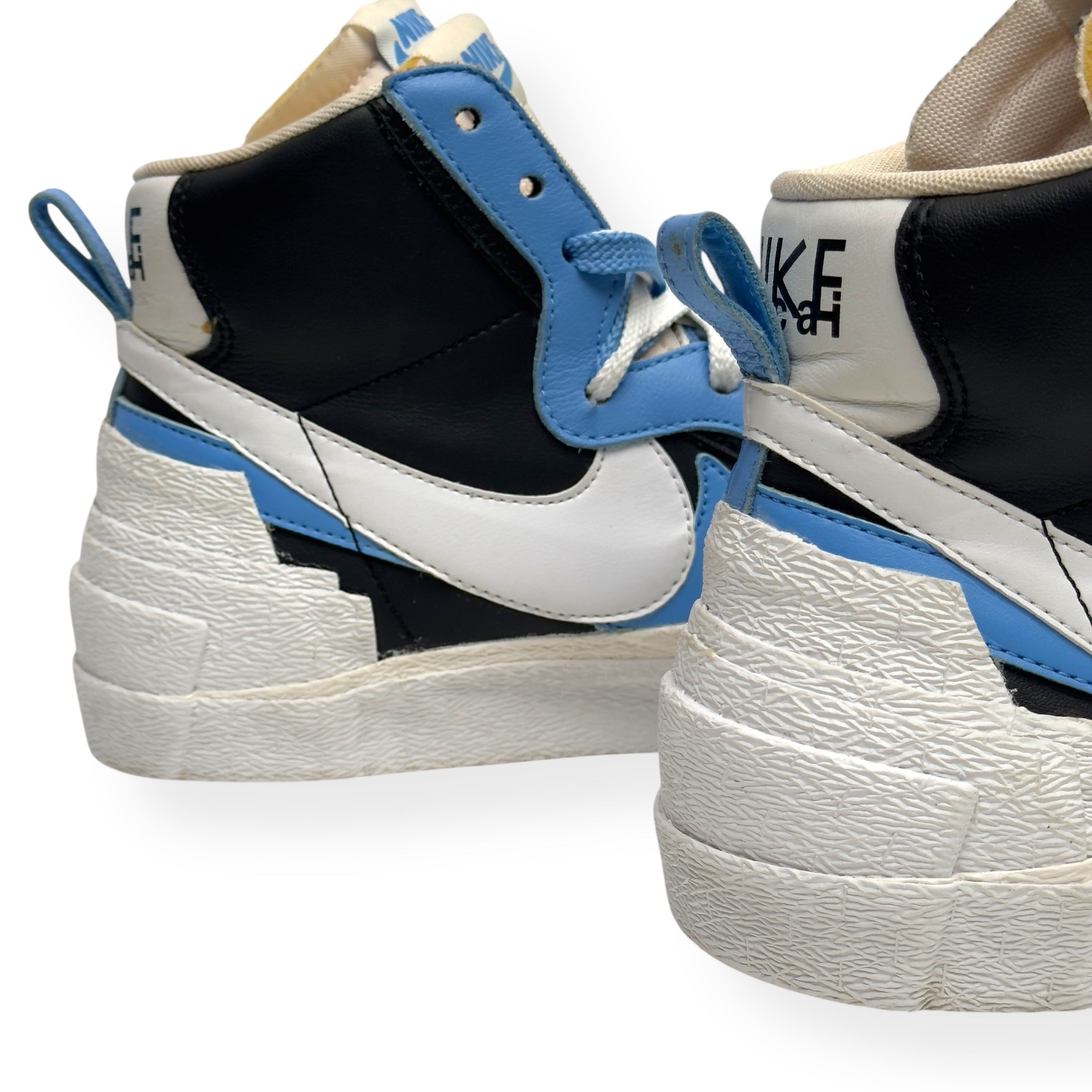 NIKE X SACAI BLAZER MID TOP SNEAKER UNIVERSITY BLUE UK8.5