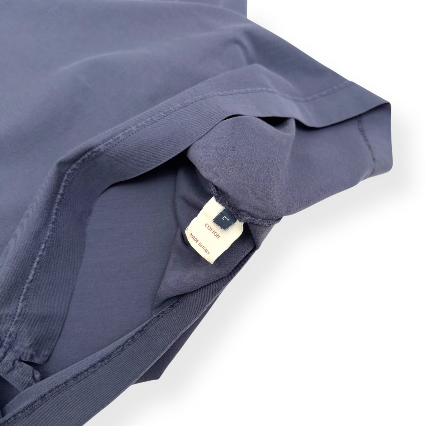 THOM SWEENEY POCKET T-SHIRT BLUE L