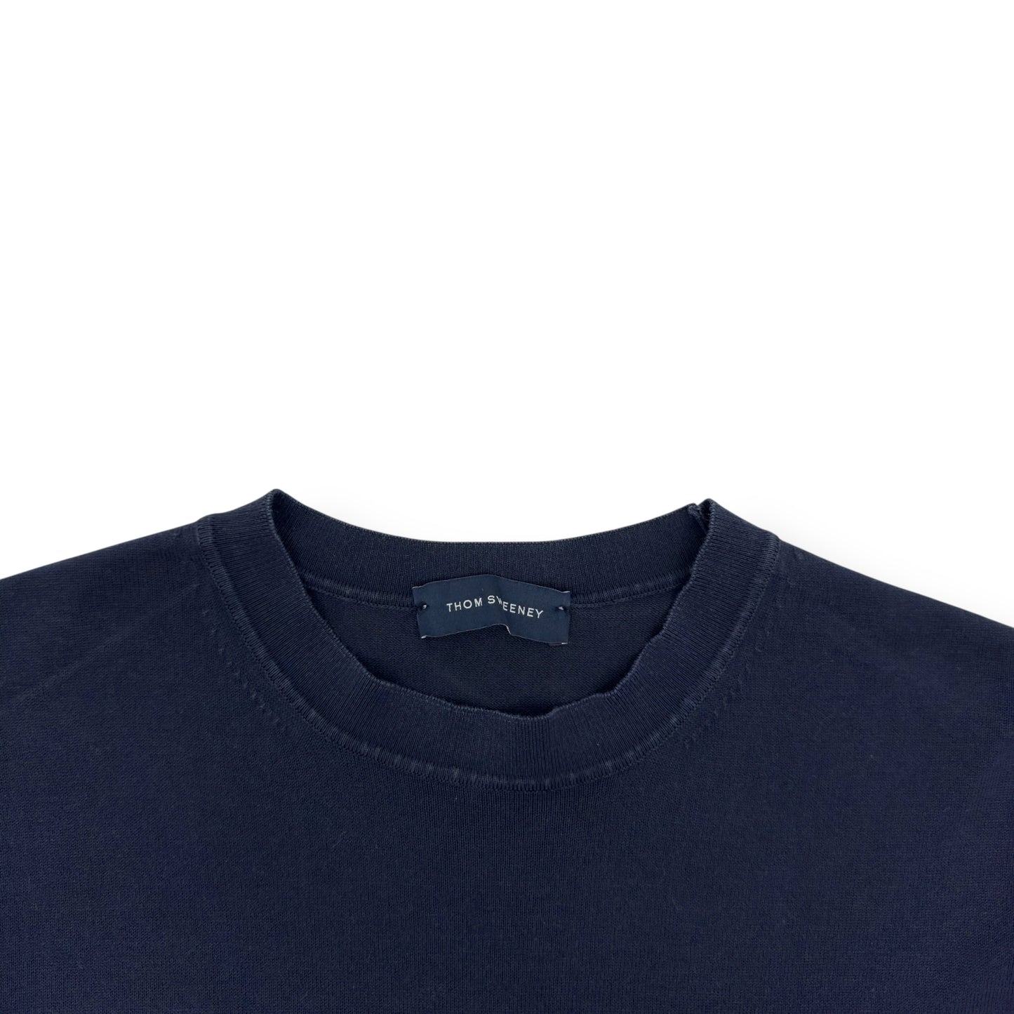 THOM SWEENEY COTTON T-SHIRT NAVY L