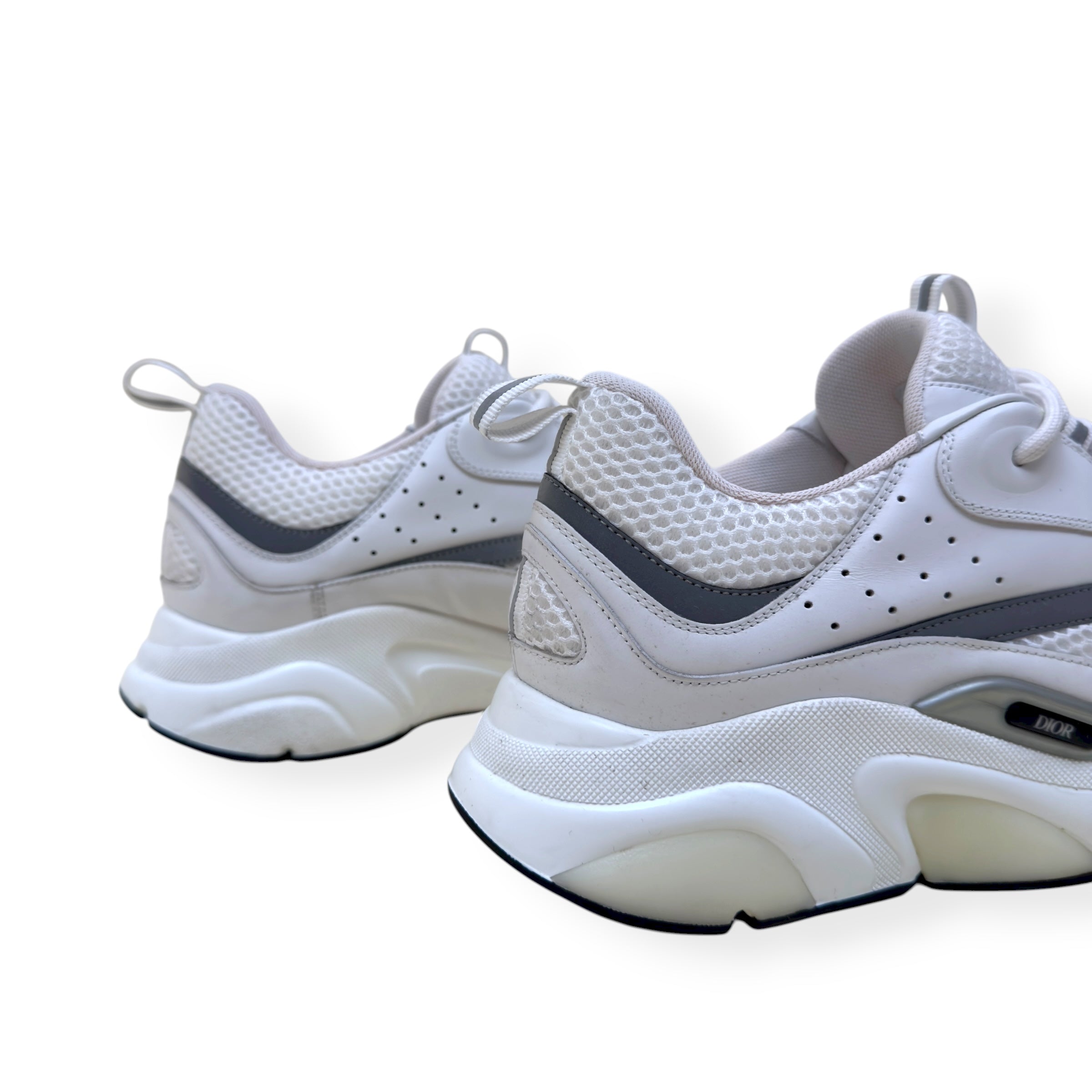 DIOR B22 SNEAKER WHITE / SILVER 45 / UK11