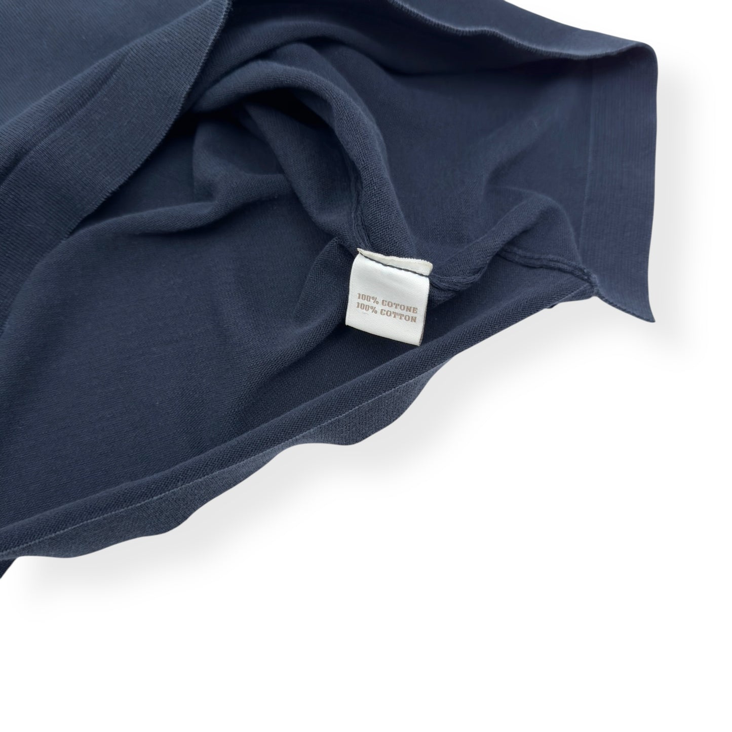 THOM SWEENEY COTTON T-SHIRT NAVY 50 / M