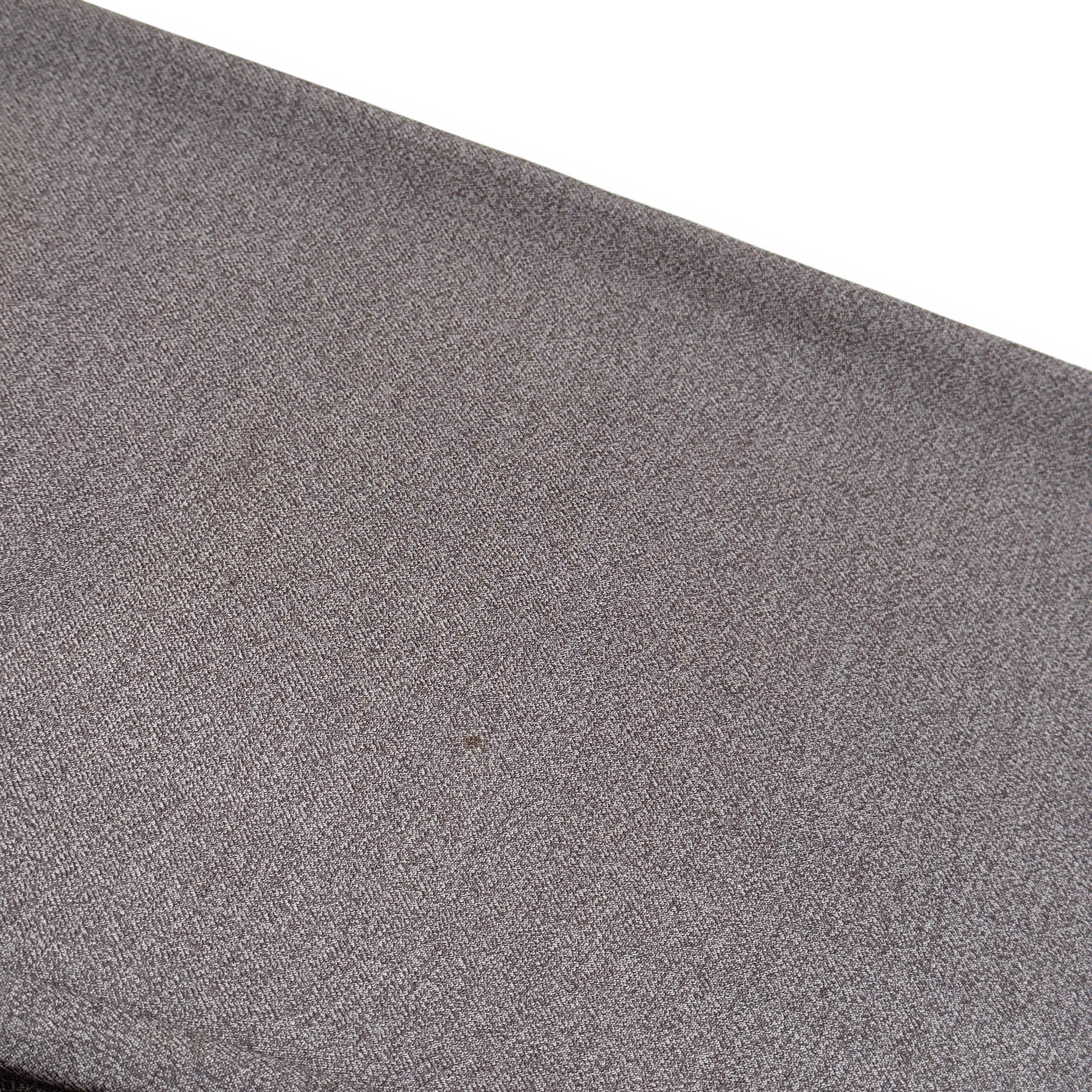 LOUIS VUITTON WOOL STRAIGHT LEG TROUSERS BEIGE 42 / M