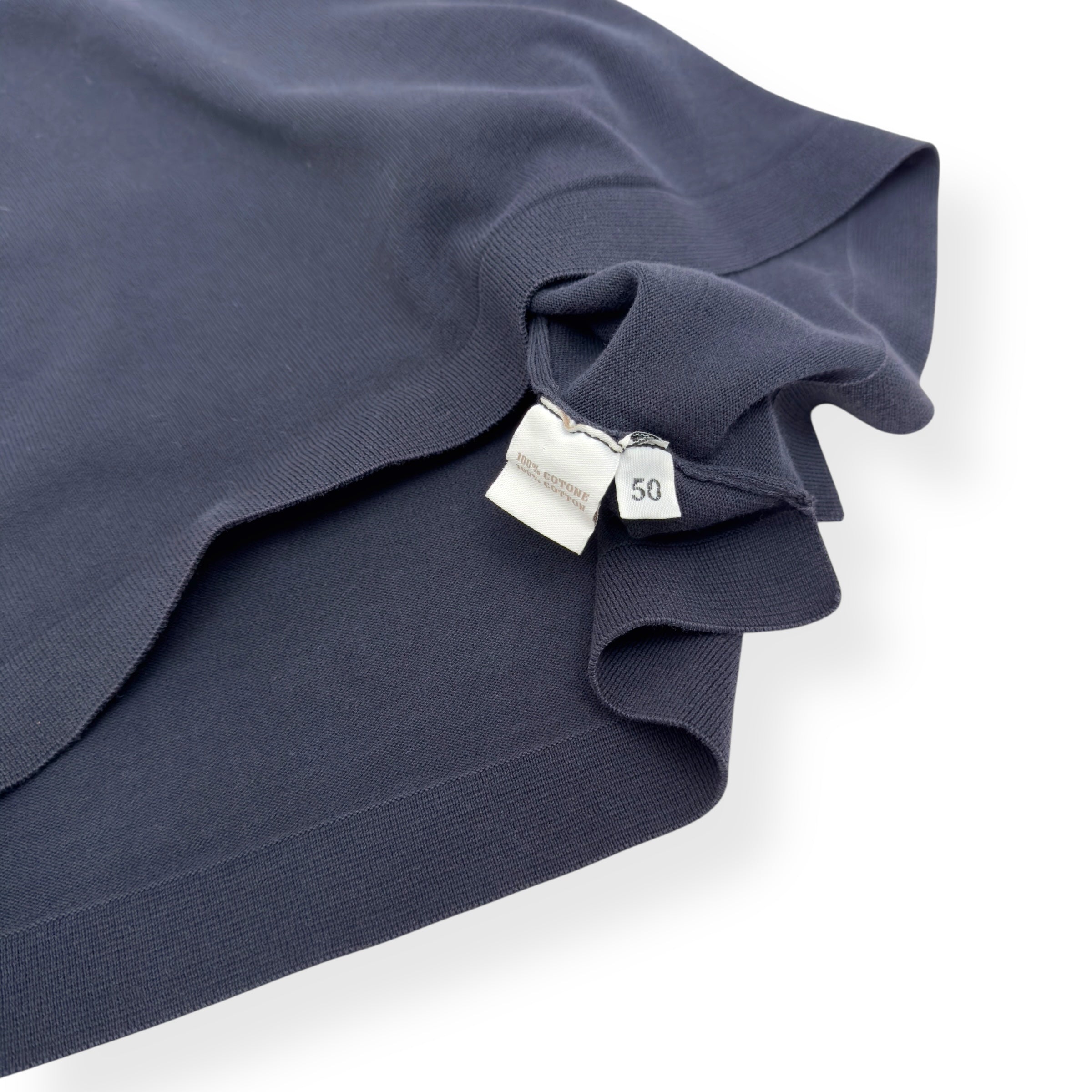 THOM SWEENEY COTTON T-SHIRT NAVY 50 / M