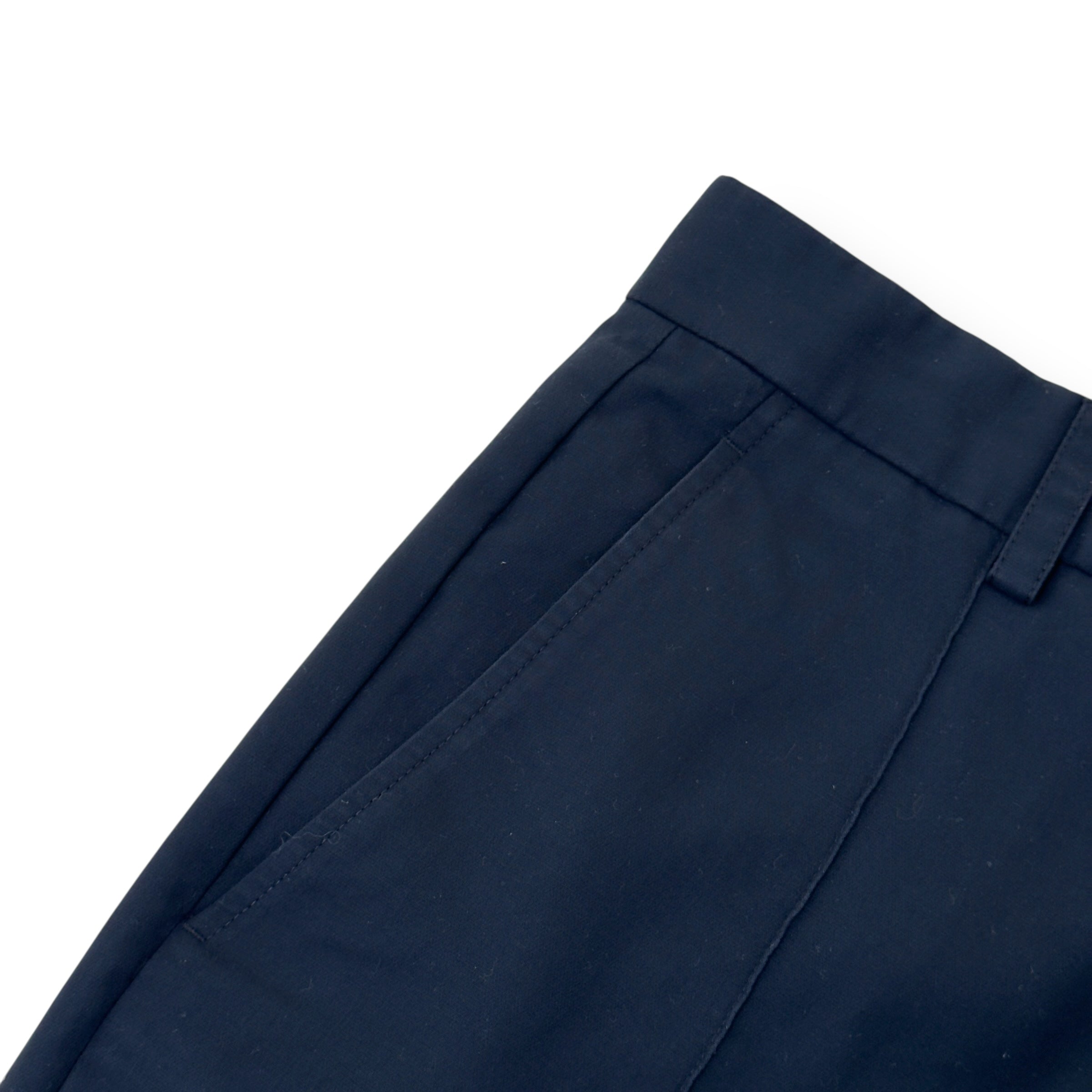 DIOR STRETCH COTTON TROUSERS BLACK 50 / L