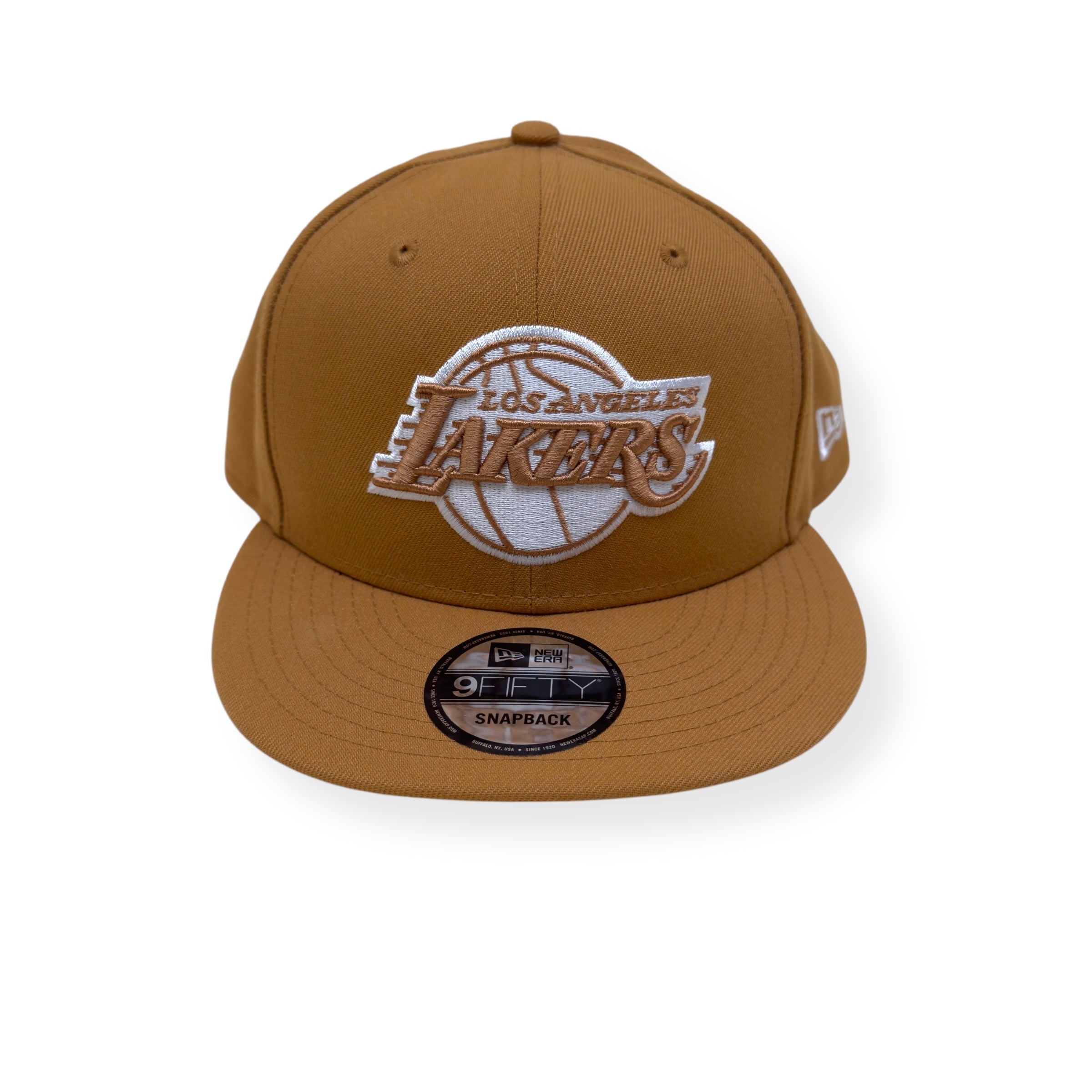 NEW ERA LOS ANGELES LAKERS 9FIFTY CAP TAN