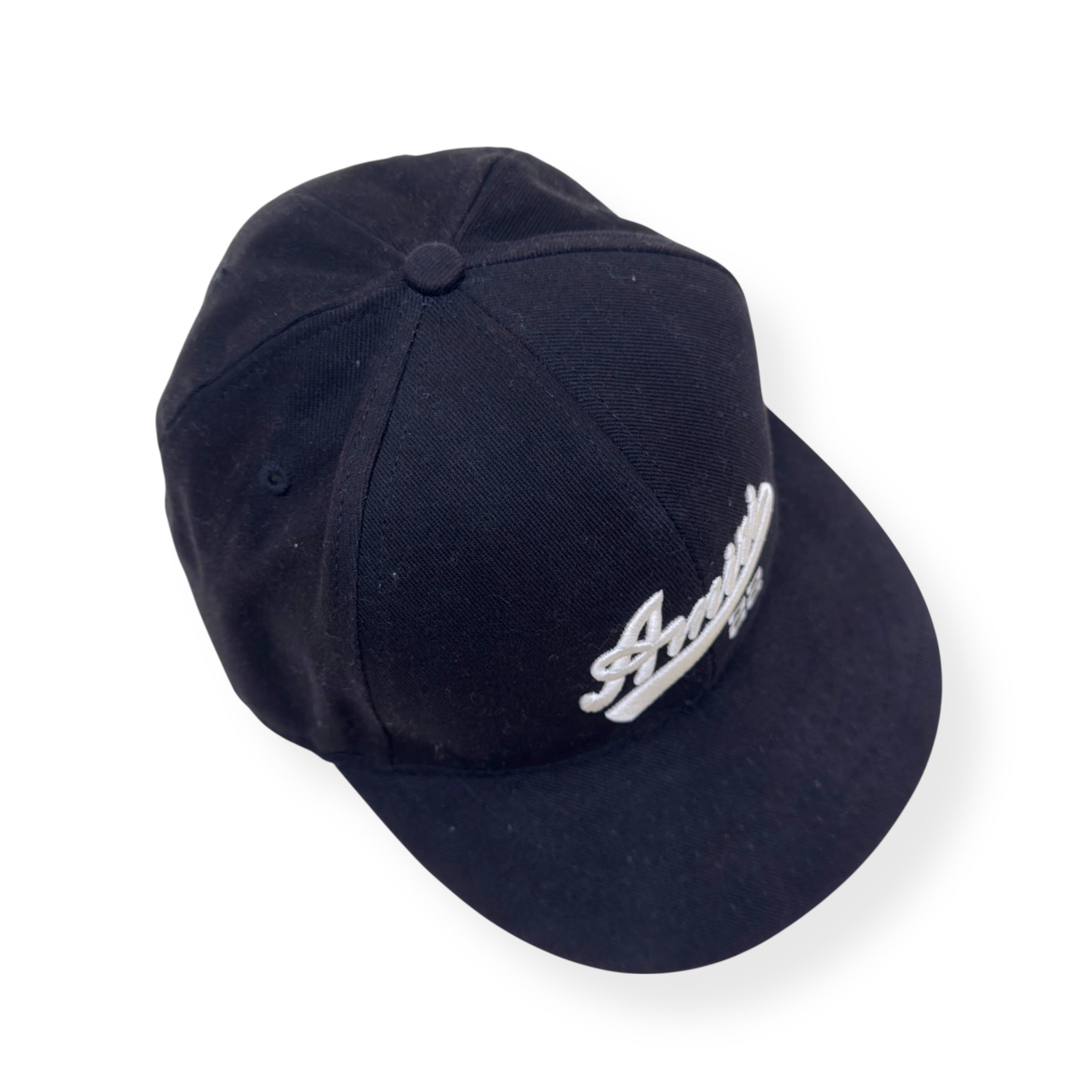 AMIRI LOGO 22 BASEBALL CAP BLACK / WHITE S