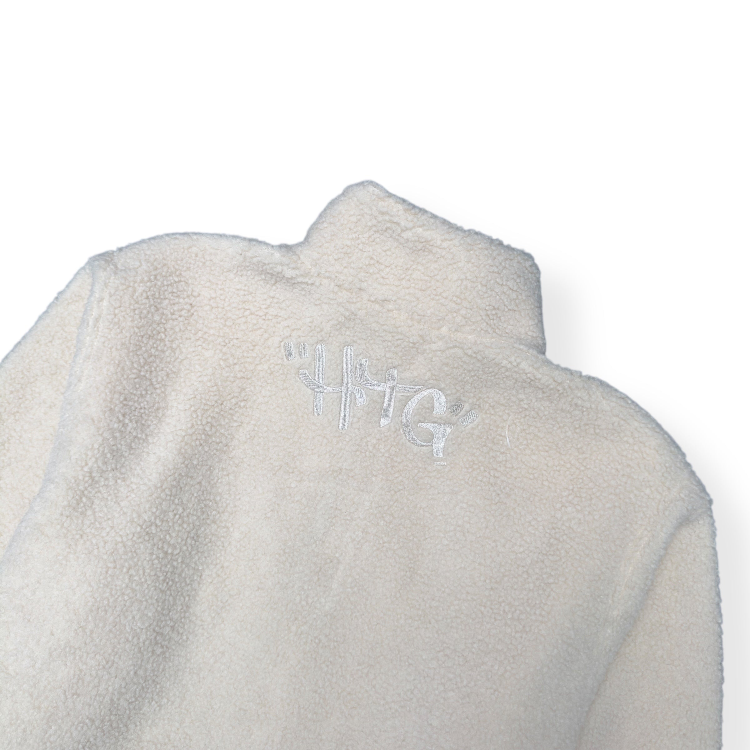HONOR THE GIFT SCRIPT SHERPA QUATER ZIP JACKET BONE M