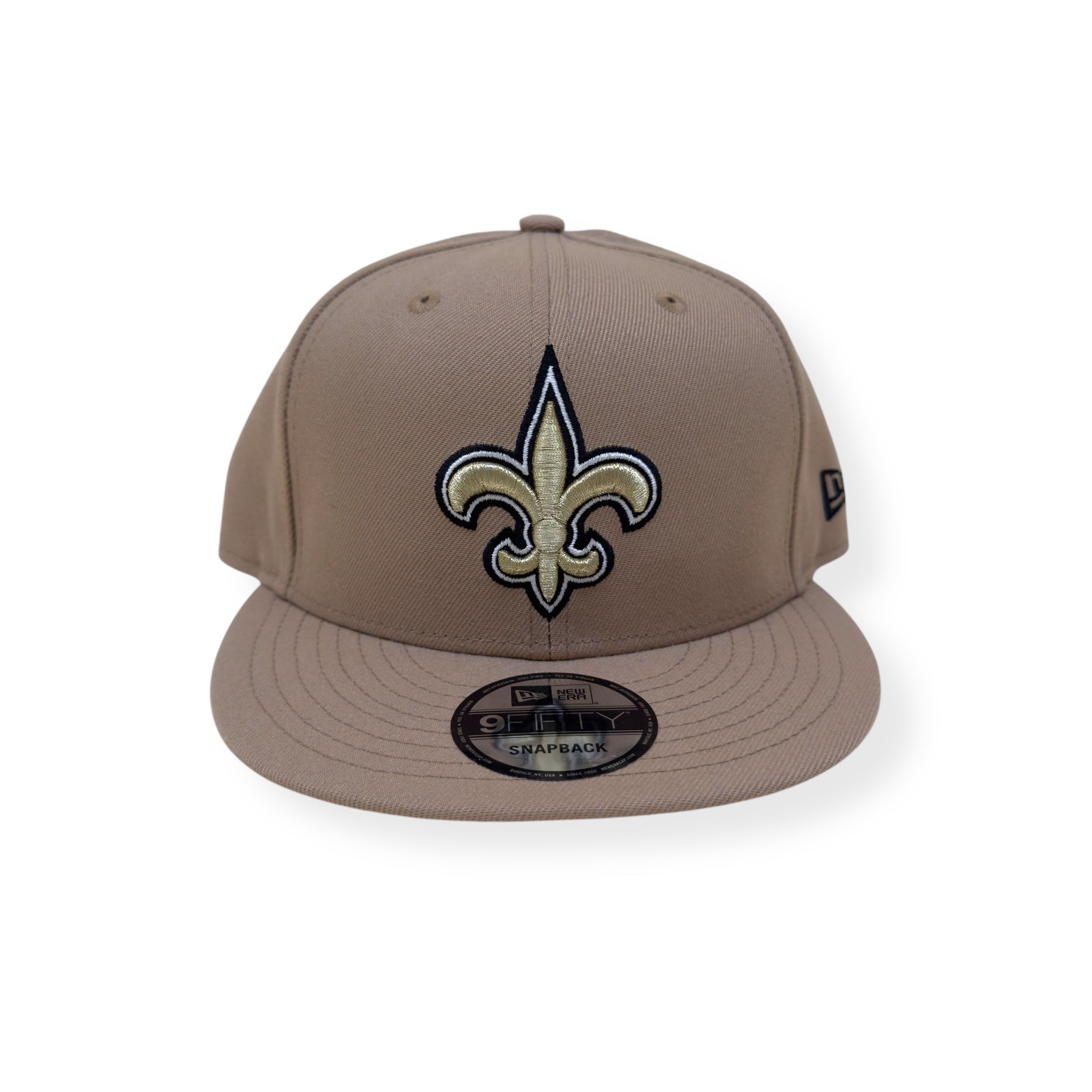 NEW ERA NEW ORLEANS SAINTS 9FIFTY FLAT CAP GREY / GOLD