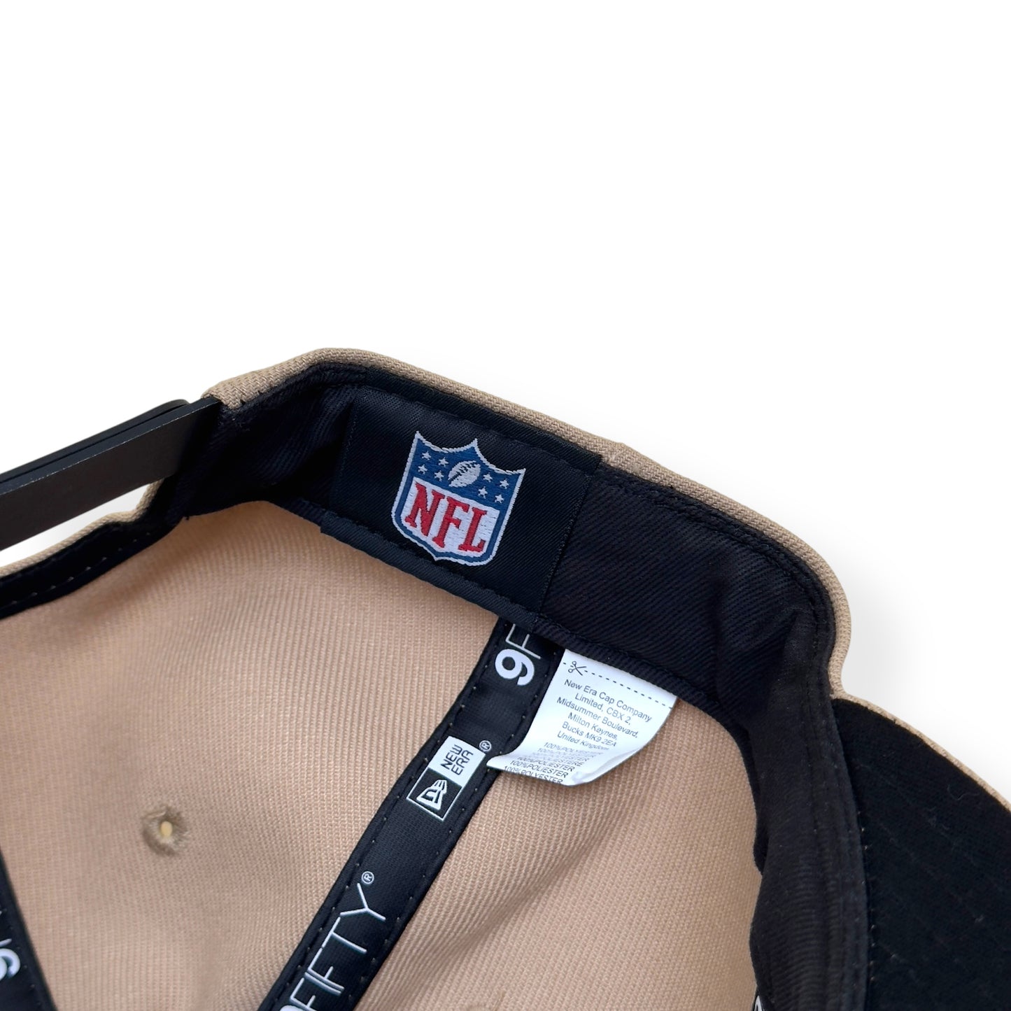 NEW ERA NEW ORLEANS SAINTS 9FIFTY FLAT CAP GREY / GOLD