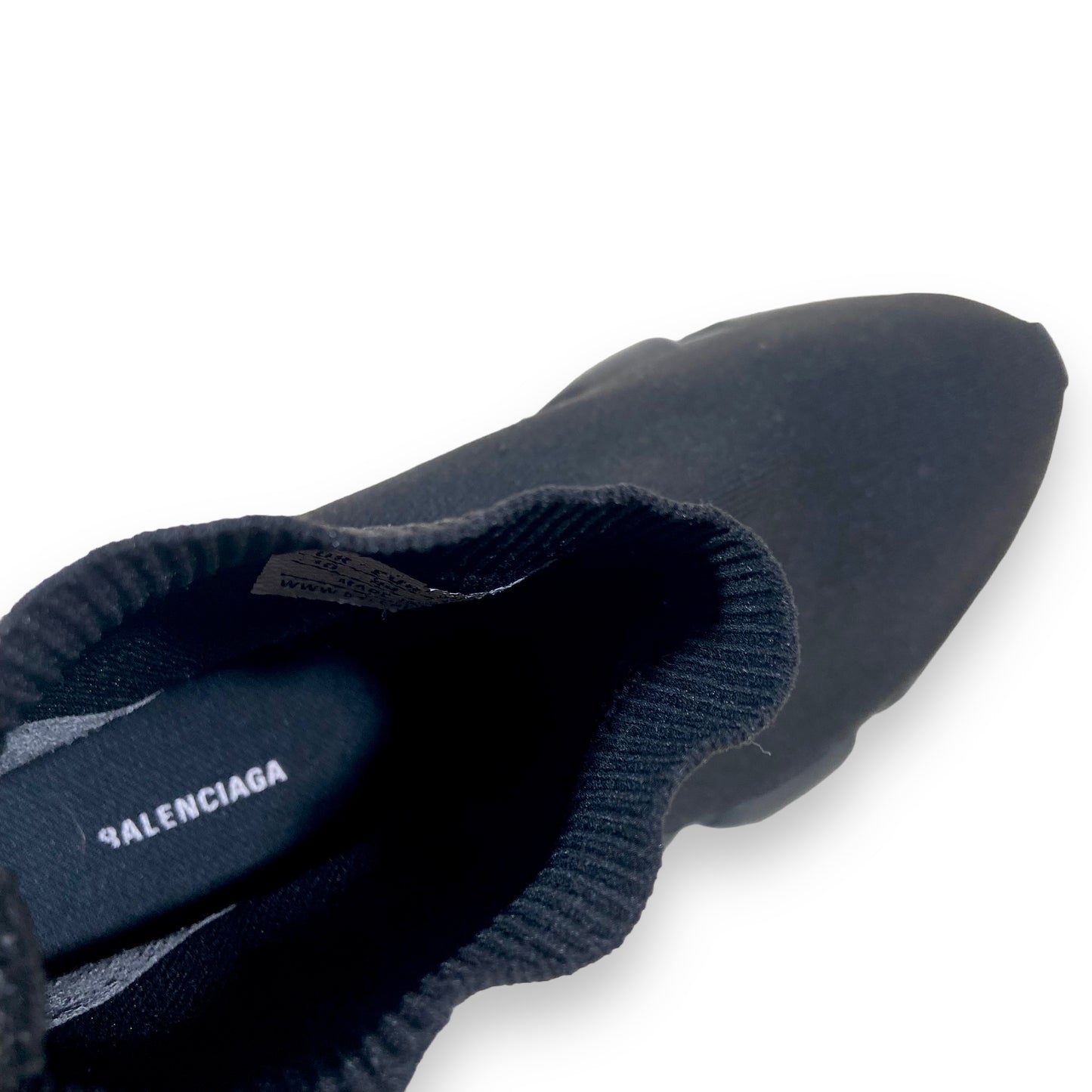 BALENCIAGA SPEED RUNNER SNEAKERS BLACK UK10