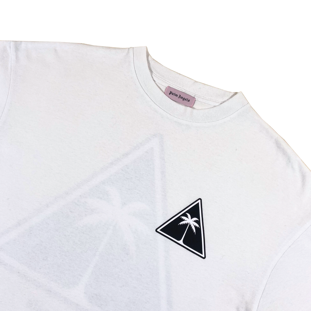 PALM ANGELS T-SHIRT WHITE M