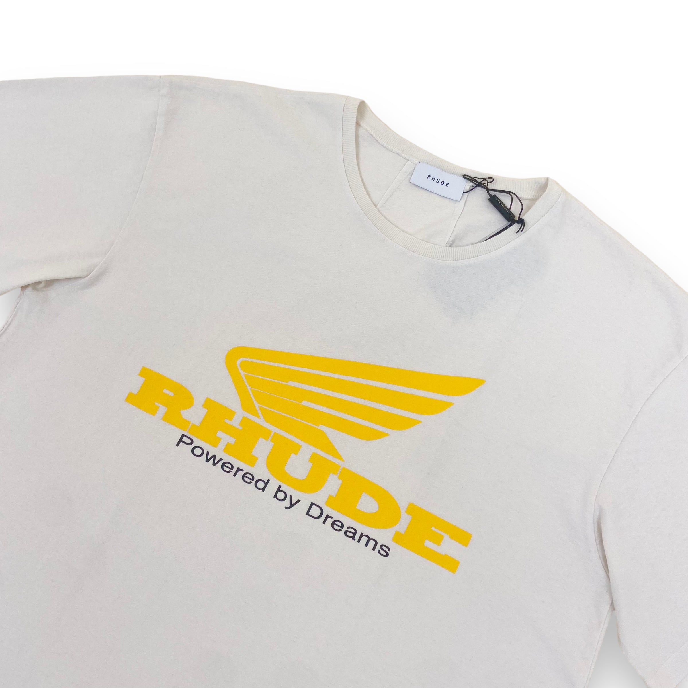 RHUDE DREAMS RHONDA T-SHIRT WHITE M