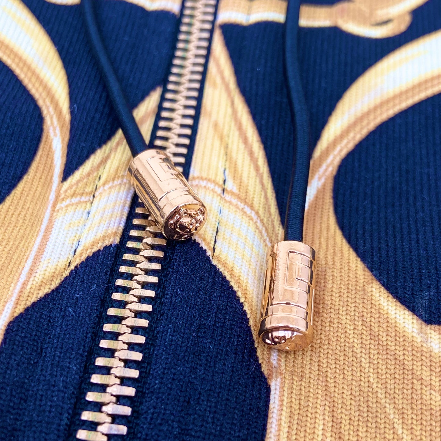 VERSACE BAROQUE JACKET GOLD S
