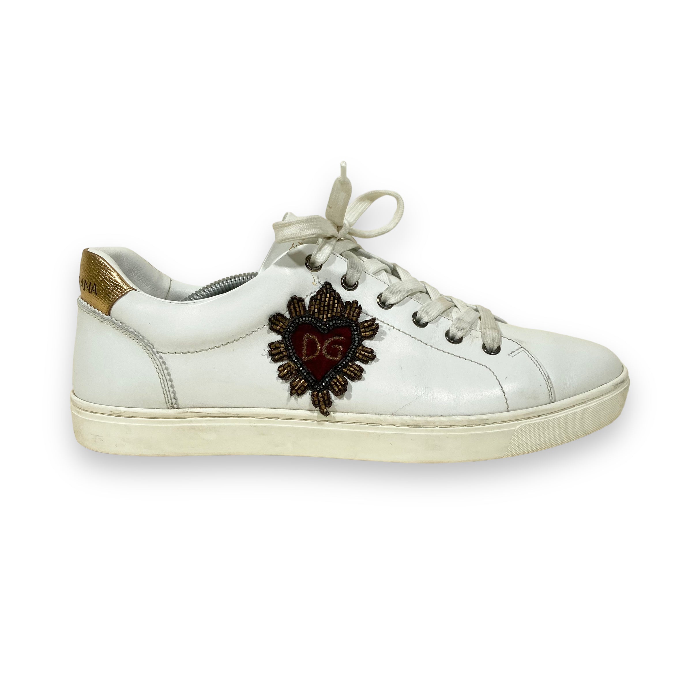 DOLCE & GABBANA SNEAKER WHITE UK9