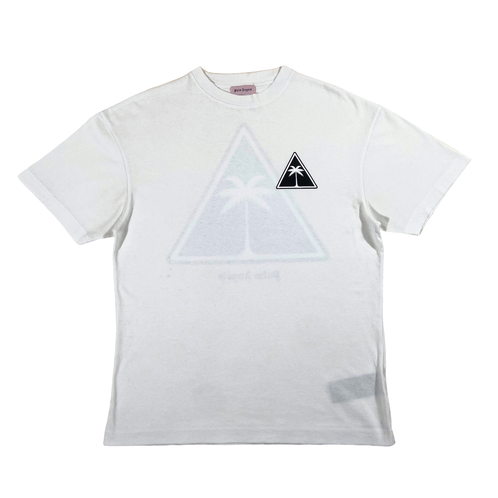 PALM ANGELS T-SHIRT WHITE M