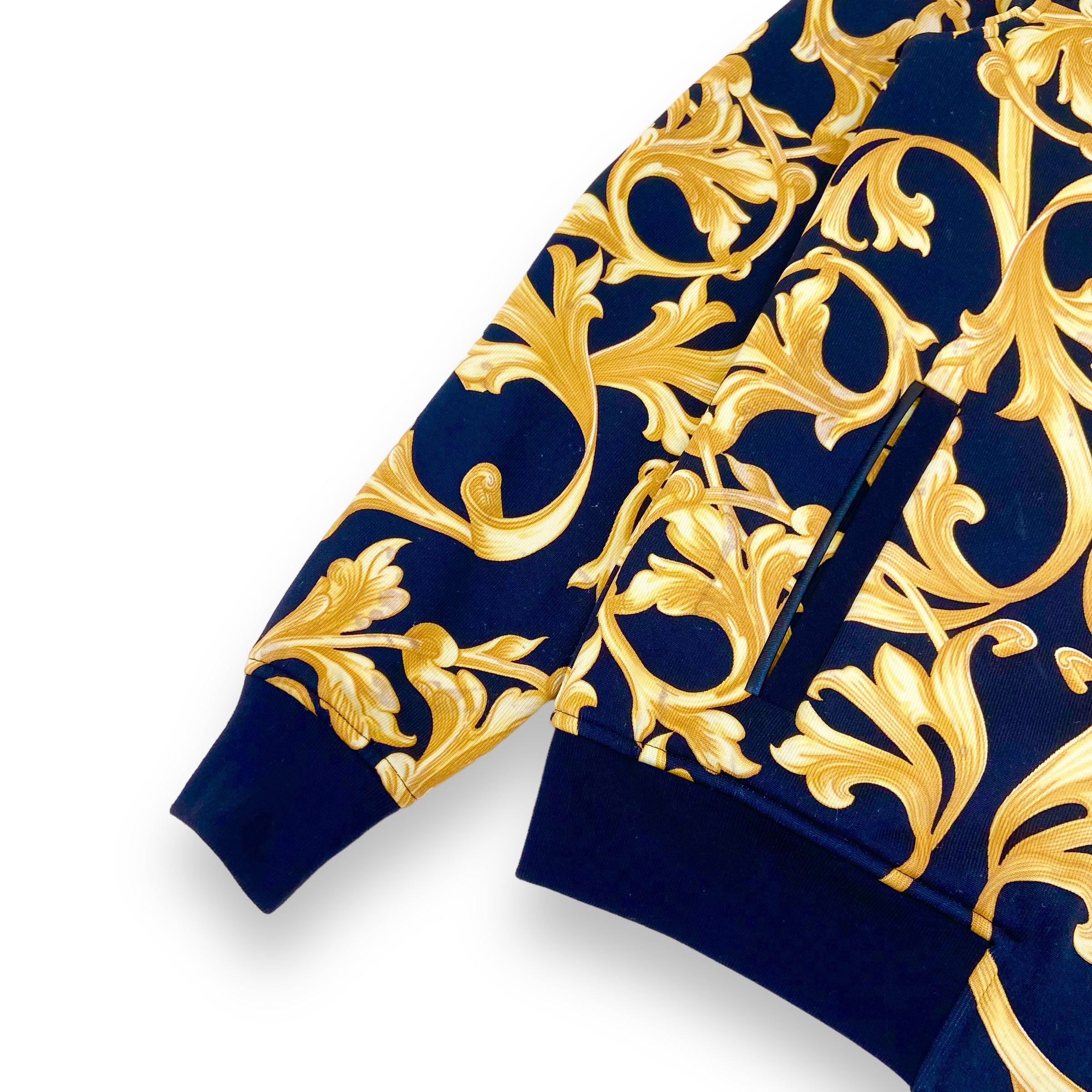VERSACE BAROQUE JACKET GOLD S