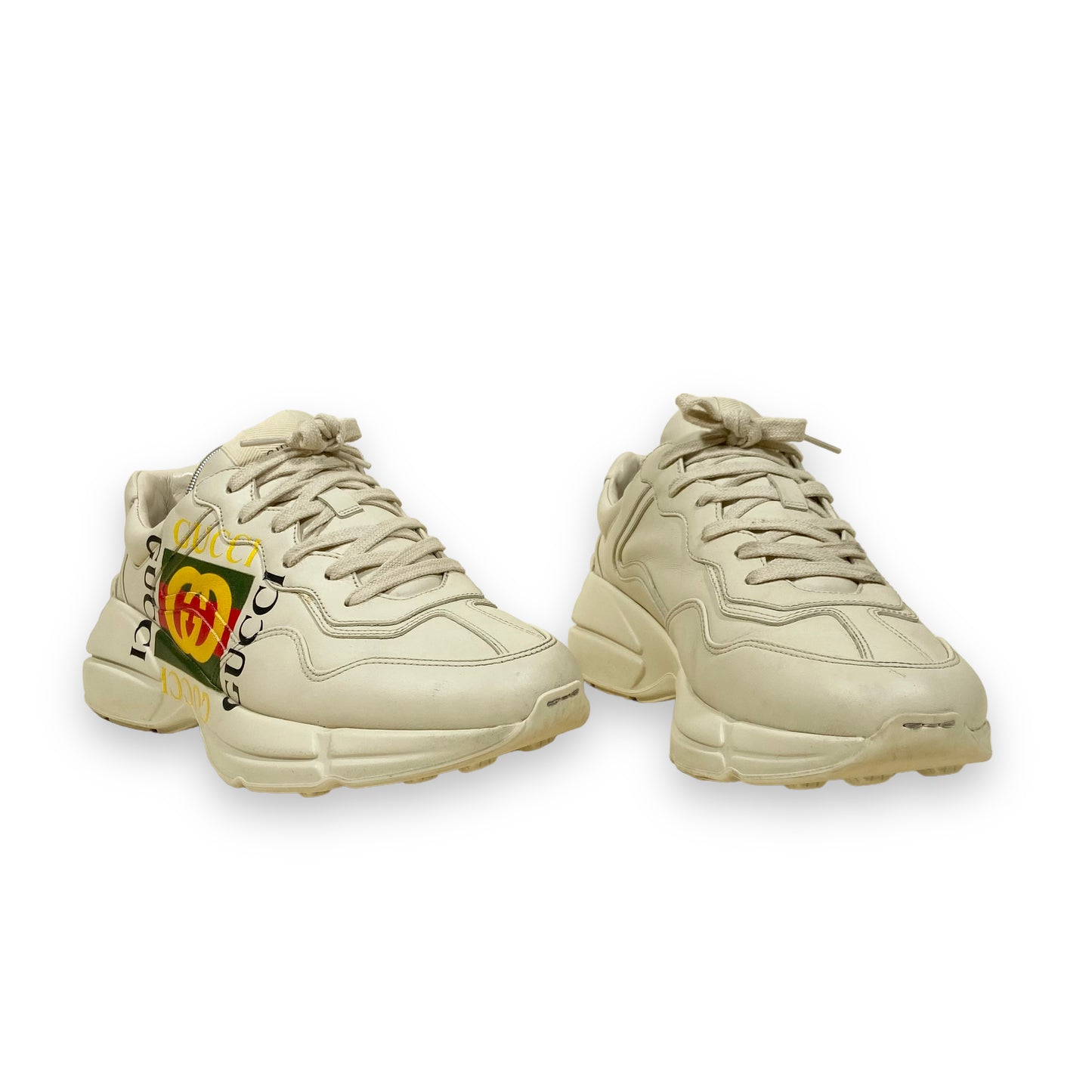 GUCCI RHYTON SNEAKERS CREAM UK8