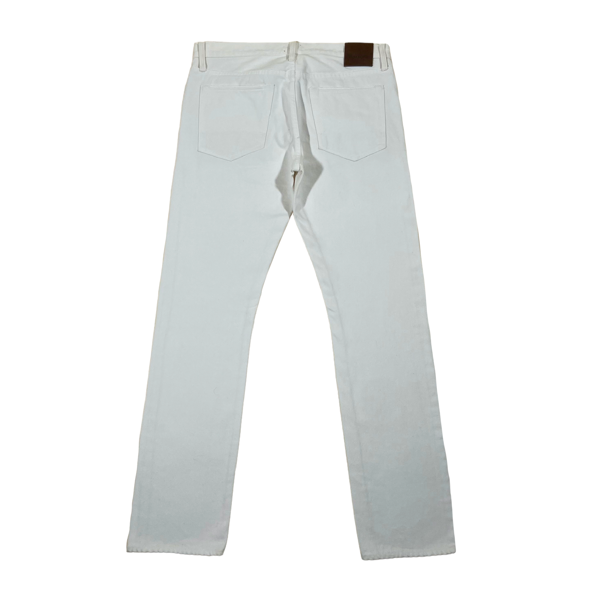 TOM FORD WHITE DENIM JEANS 36W