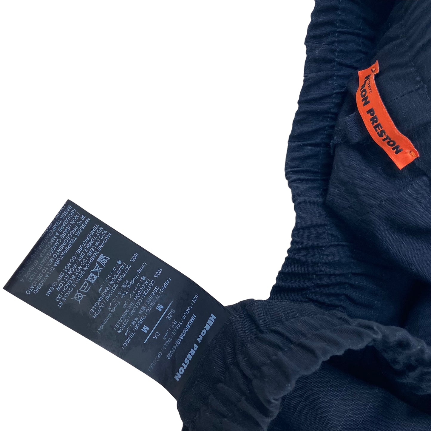 HERON PRESTON CARGO SHORTS BLACK M