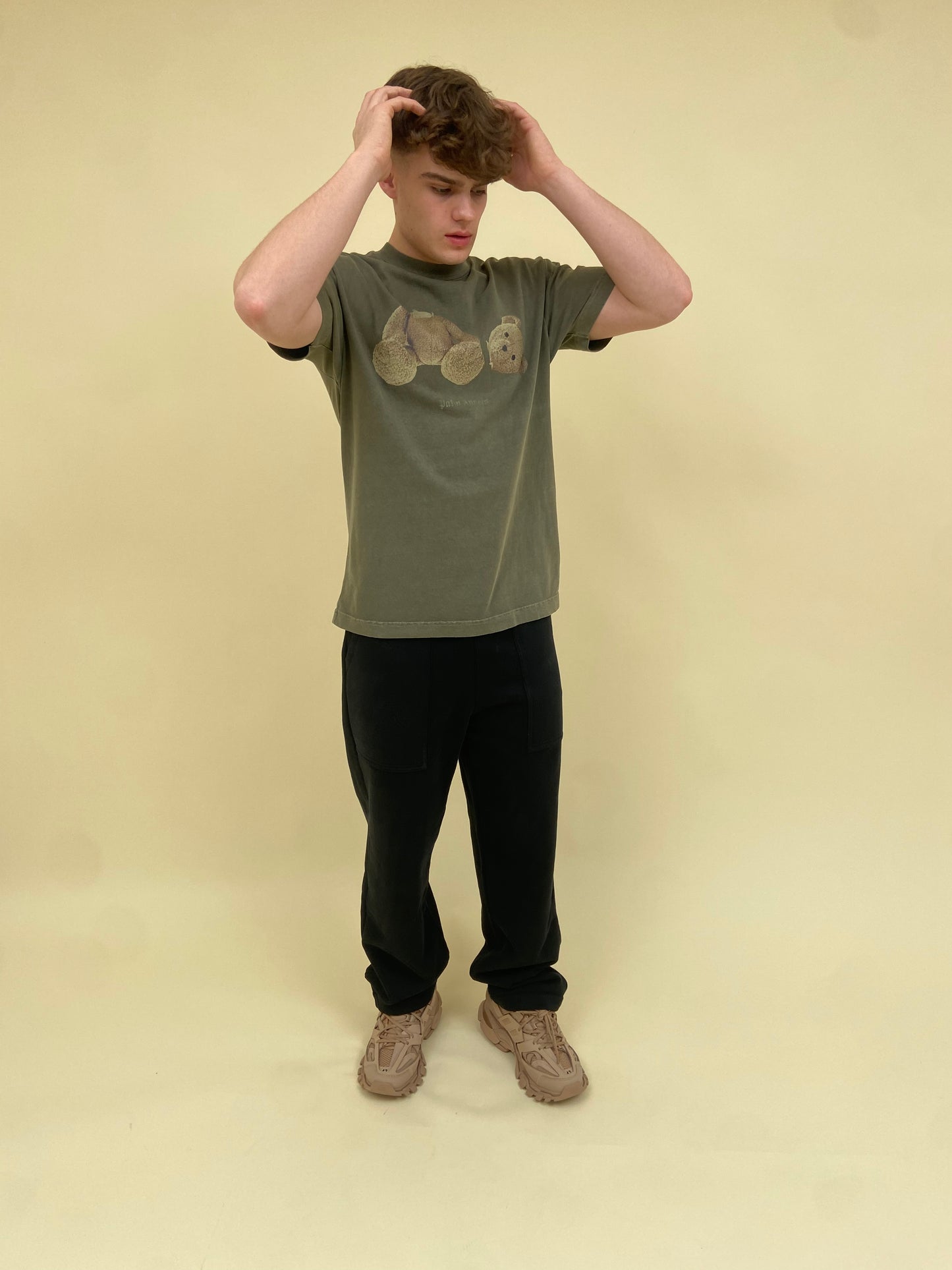 BALENCIAGA TRACK RUNNERS BEIGE UK8