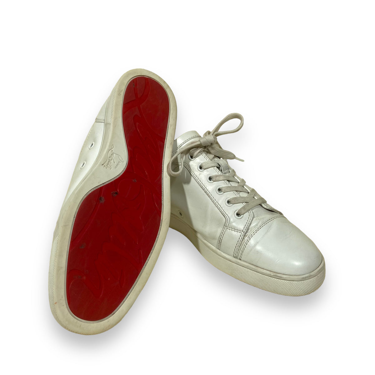 CHRISTIAN LOUBOUTIN SNEAKERS WHITE UK8