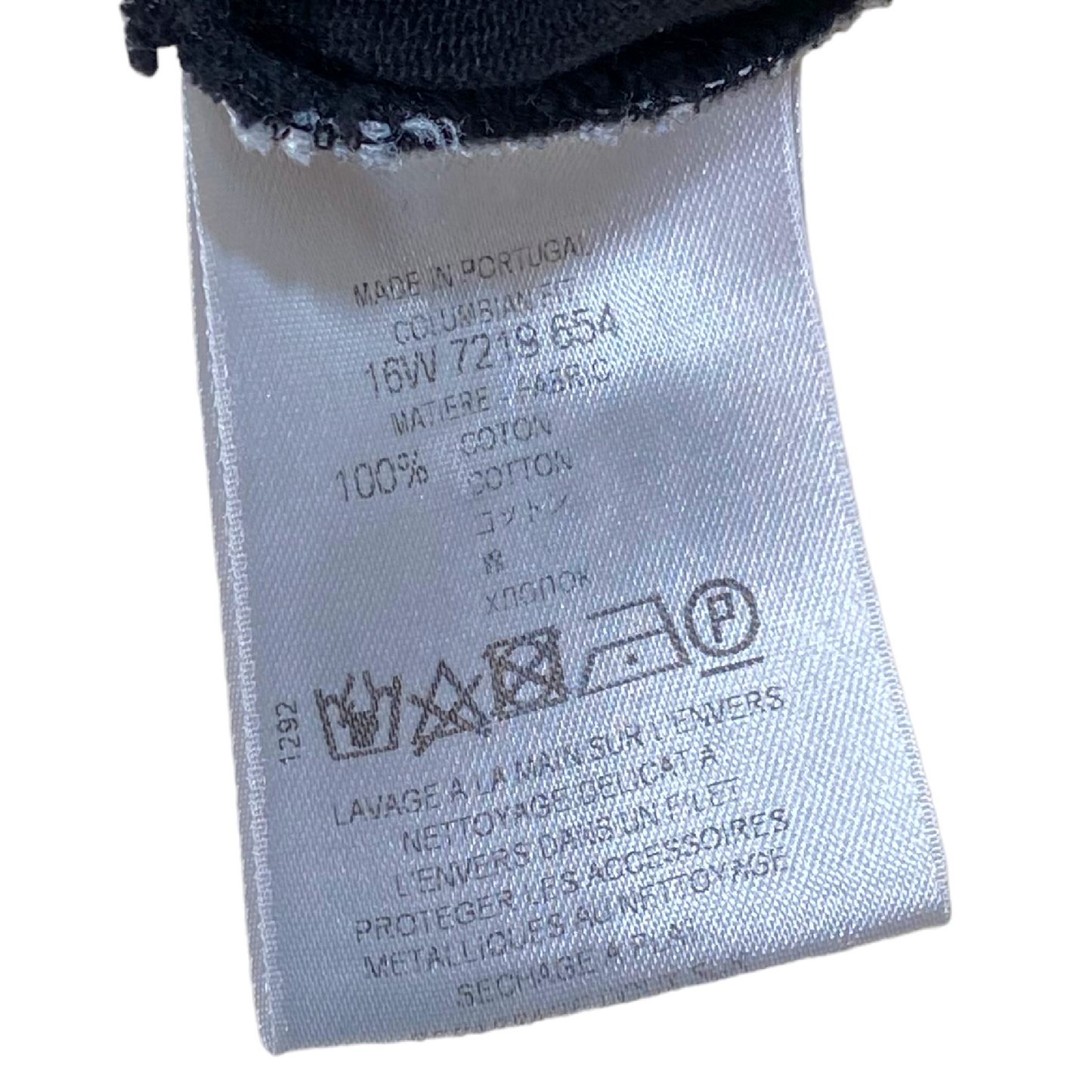 GIVENCHY STUDDED POLO TOP BLACK S