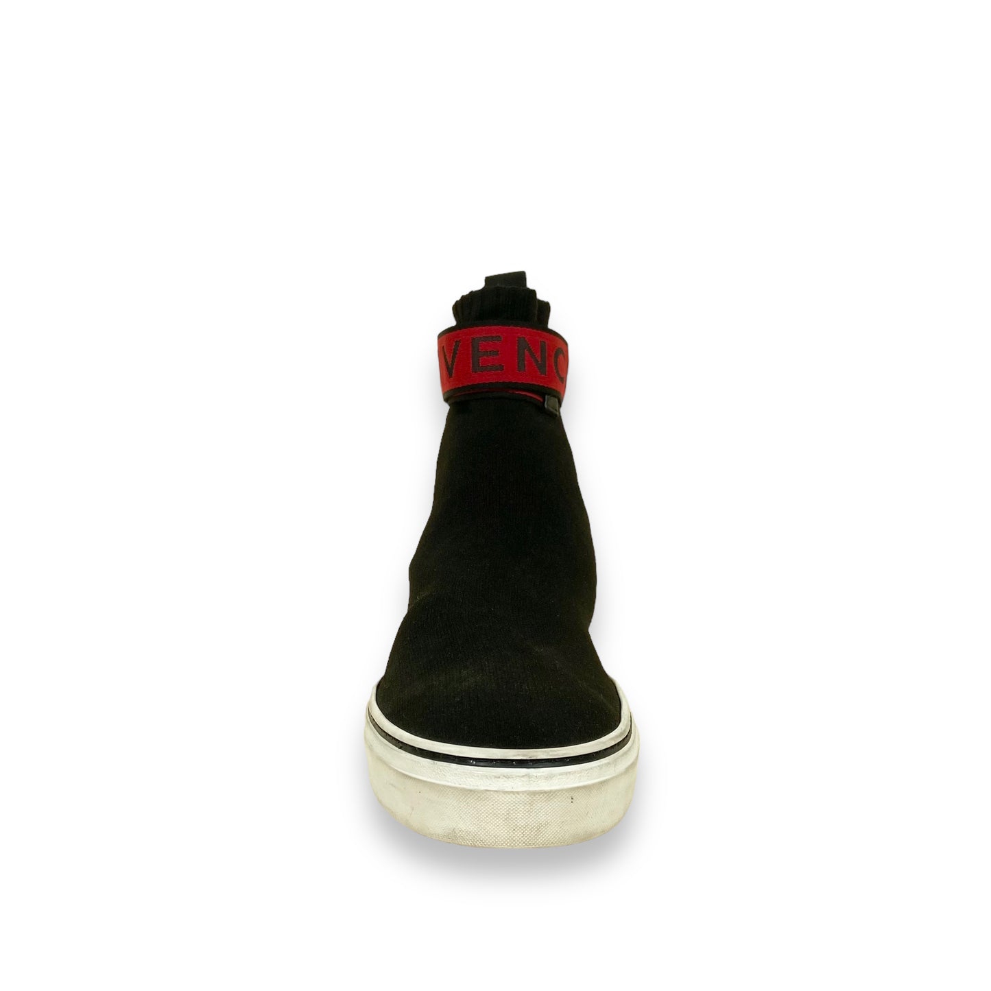 GIVENCHY GEORGE V SOCK HIGH TOP SNEAKER BLACK UK10