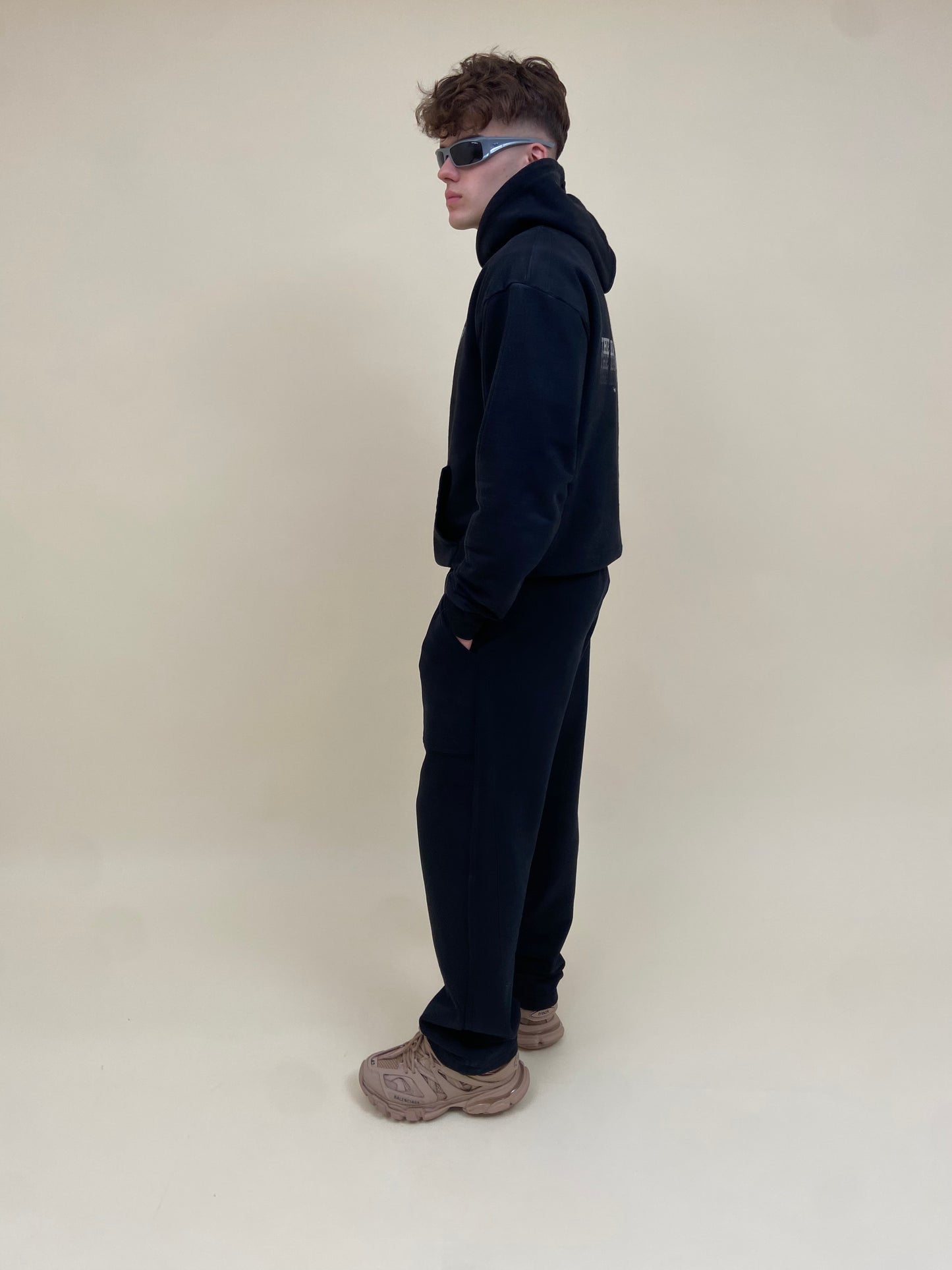 AMI PARIS SWEATPANTS BLACK M