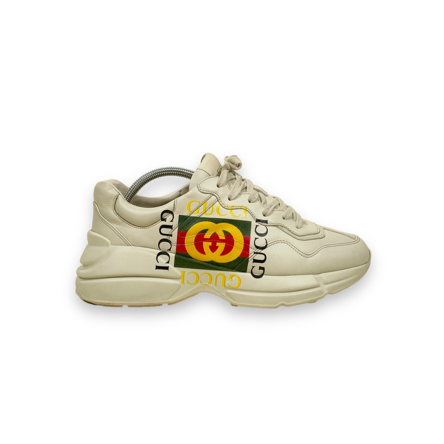GUCCI RHYTON SNEAKERS CREAM UK8
