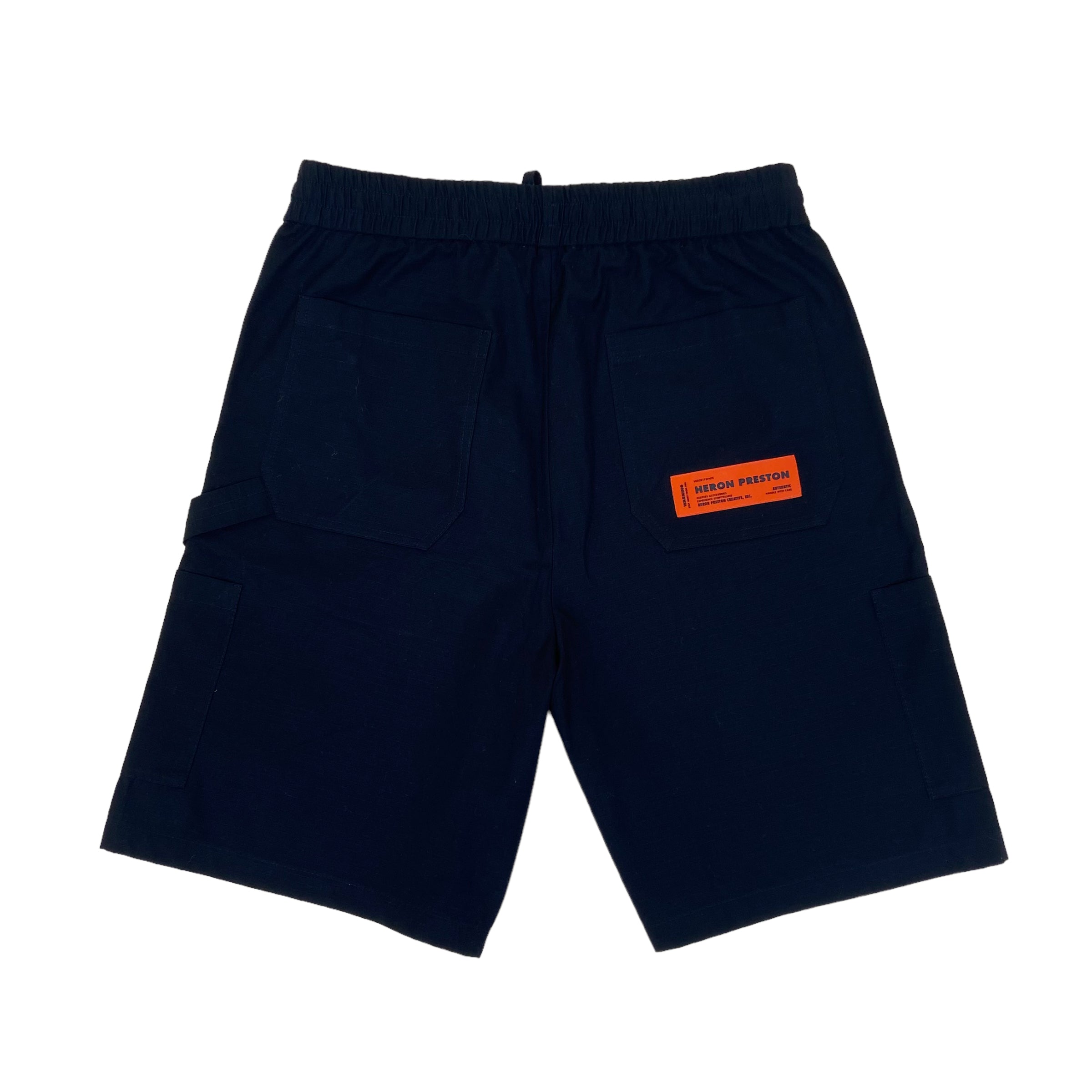 HERON PRESTON CARGO SHORTS BLACK M