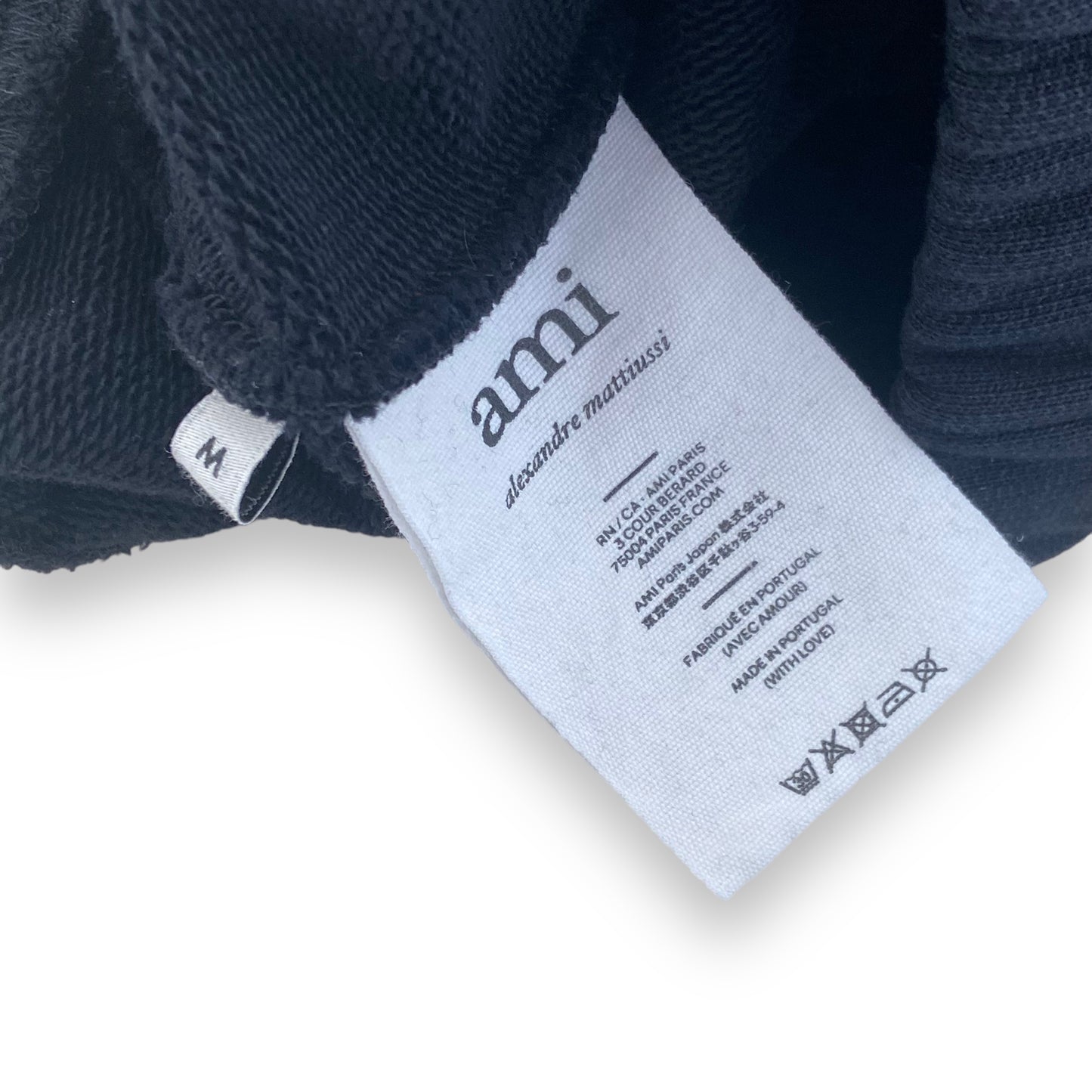 AMI PARIS SWEATPANTS BLACK M