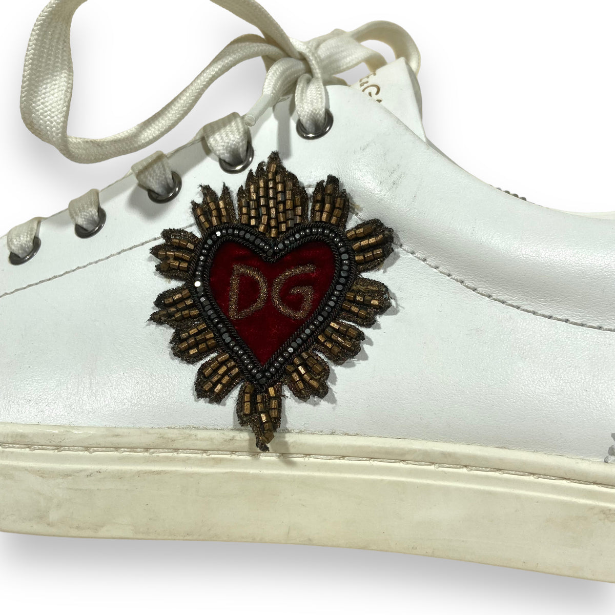 DOLCE & GABBANA SNEAKER WHITE UK9