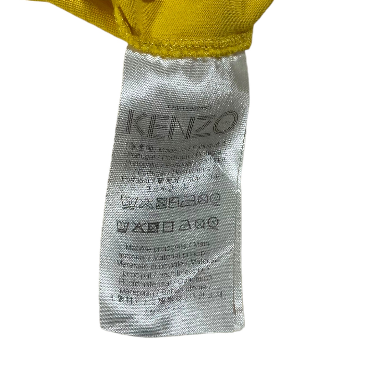 KENZO PARIS T-SHIRT YELLOW M