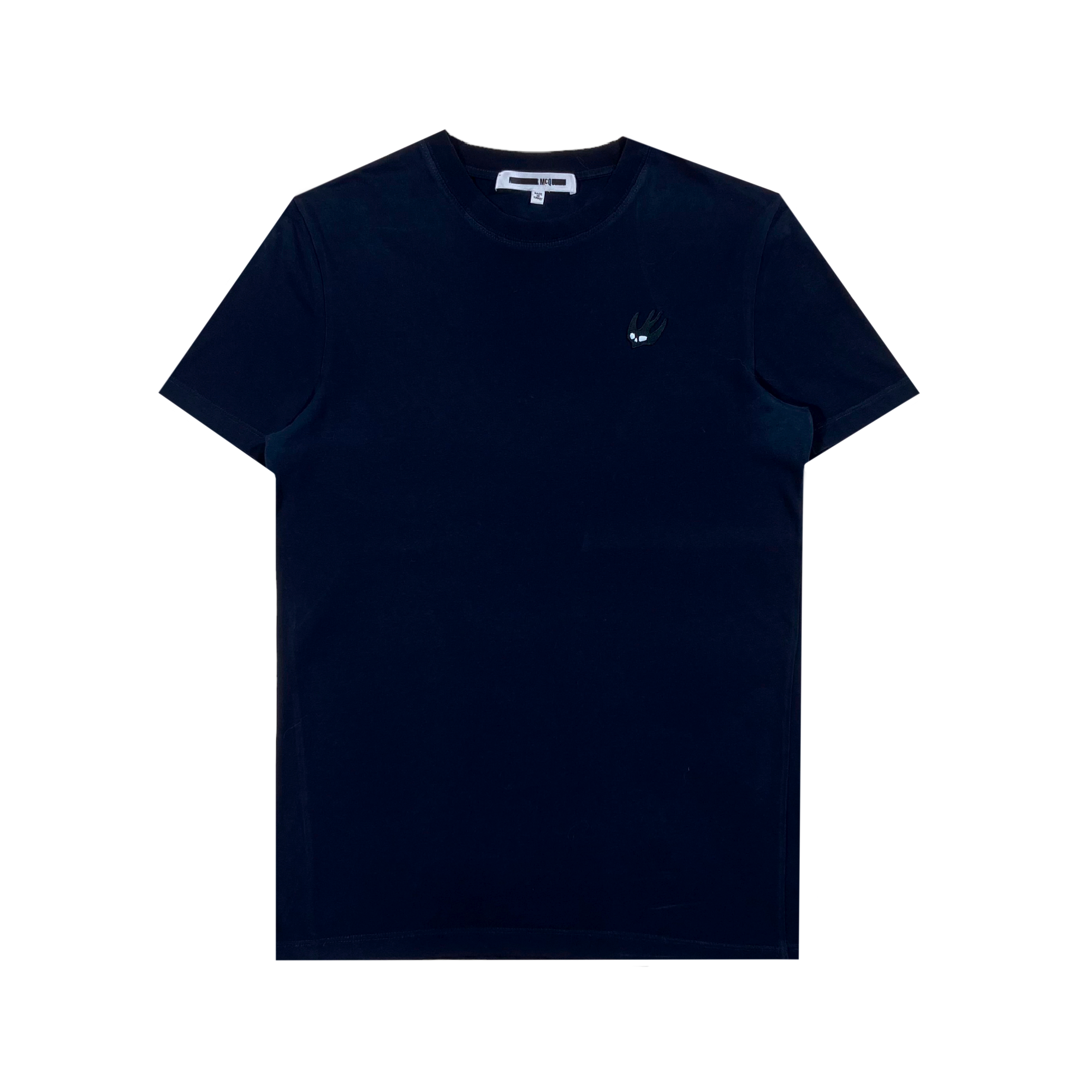 MCQ ALEXANDER MCQUEEN SWALLOW T-SHIRT NAVY XS