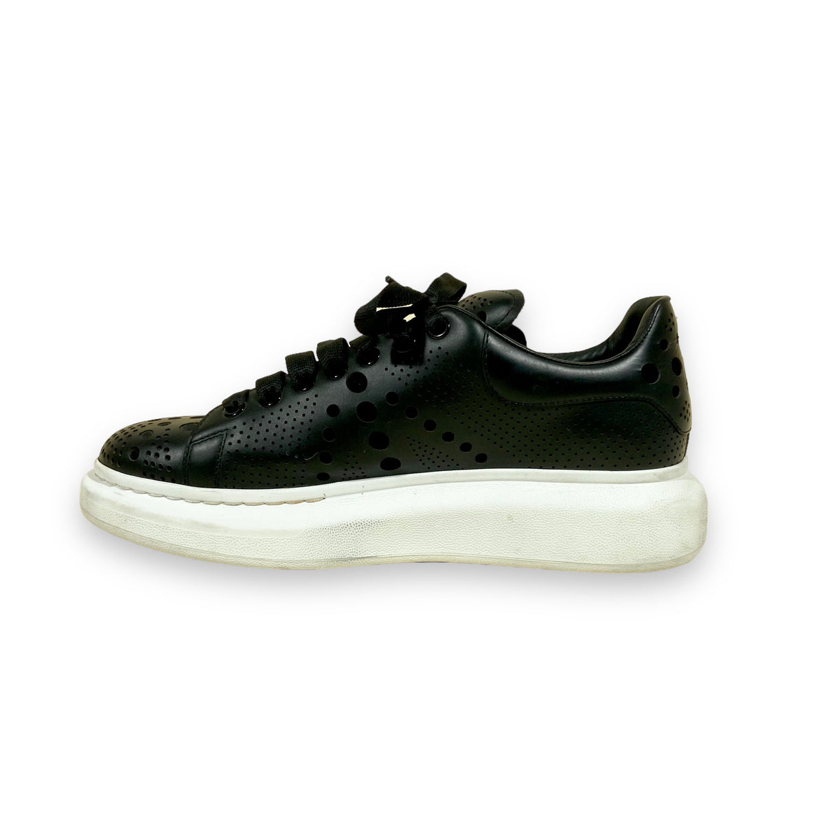 ALEXANDER MCQUEEN OVERSIZED SNEAKERS BLACK UK10