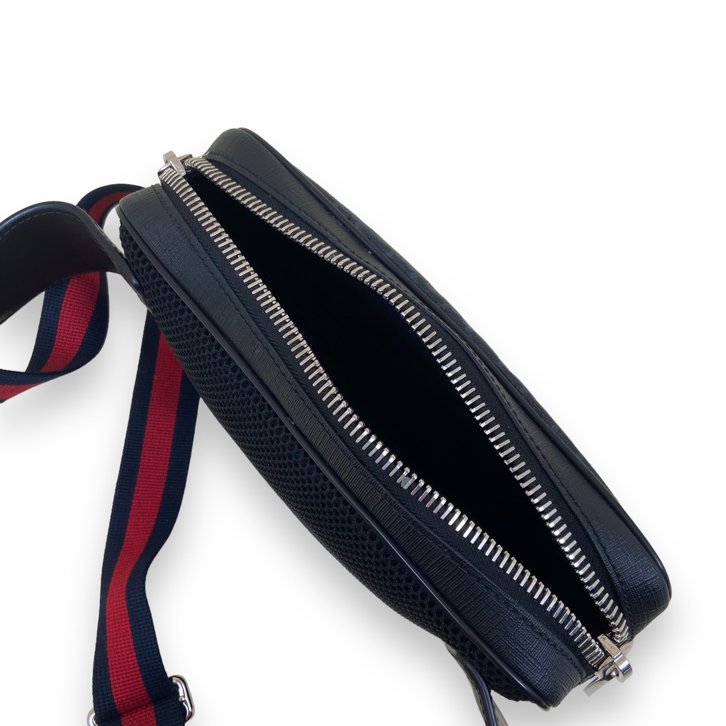 GUCCI GG BELT BAG BLACK