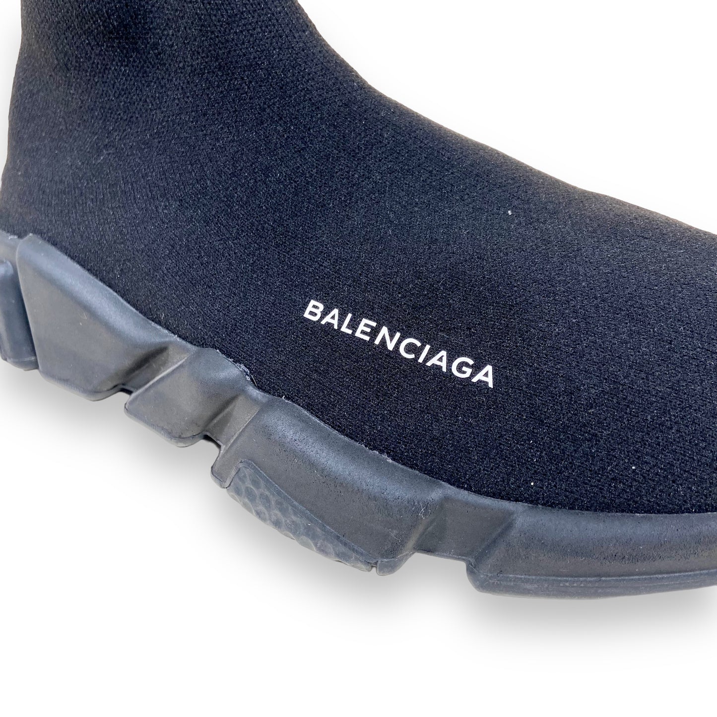 BALENCIAGA SPEED RUNNER SNEAKERS BLACK UK10